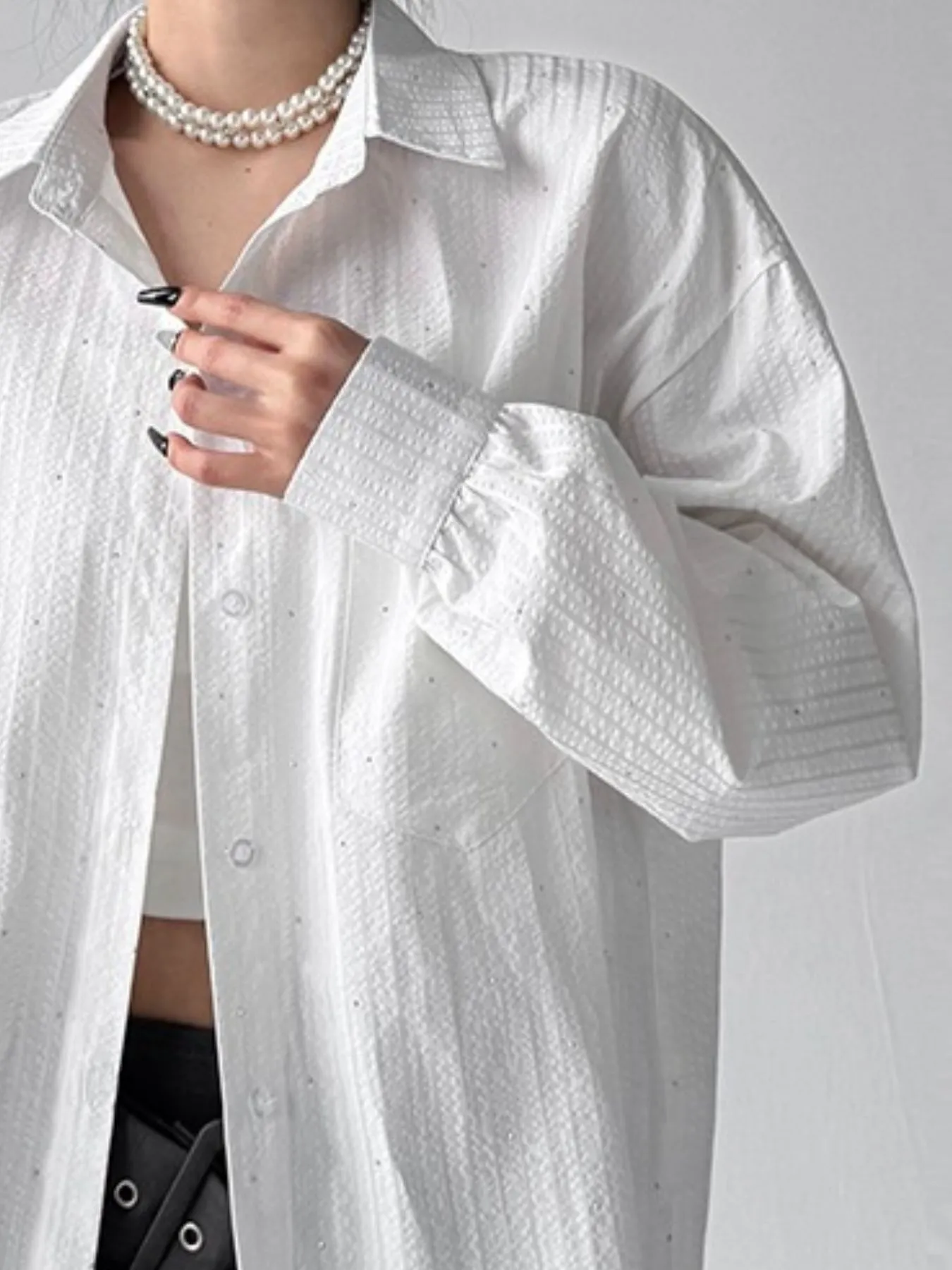 Striped Button Up Long Sleeve Shirt - Image 6
