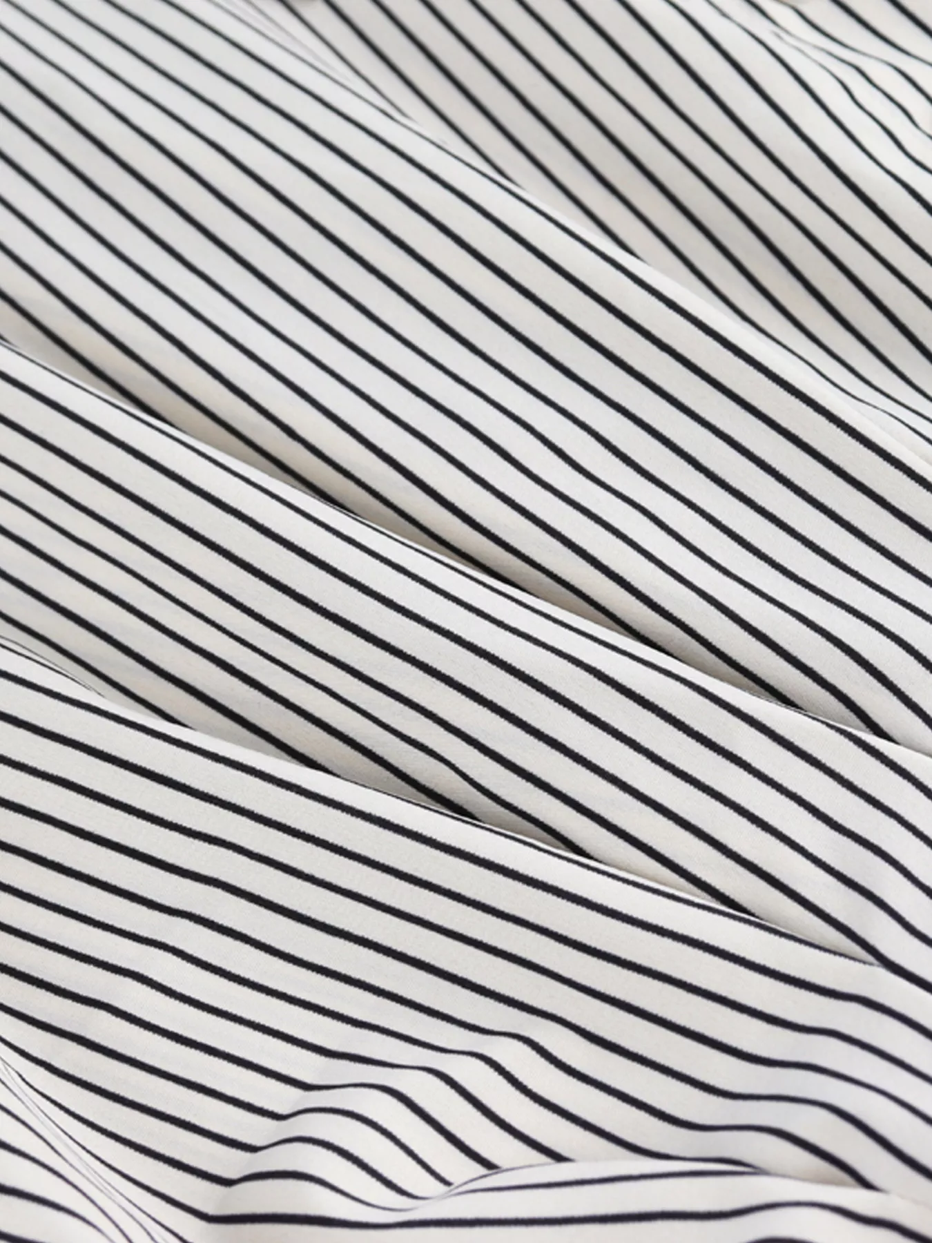 Striped Cinched Waist Shirt - Image 8