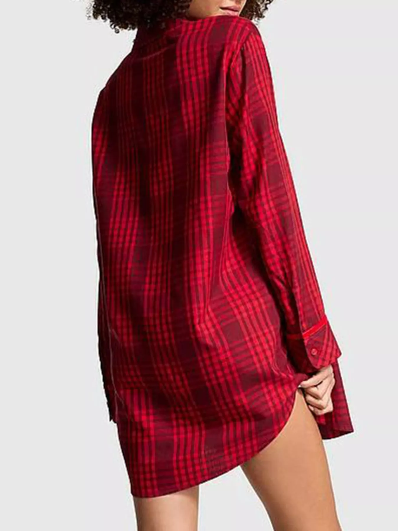 Striped Long Sleeve Button-Up Shirt - Image 9