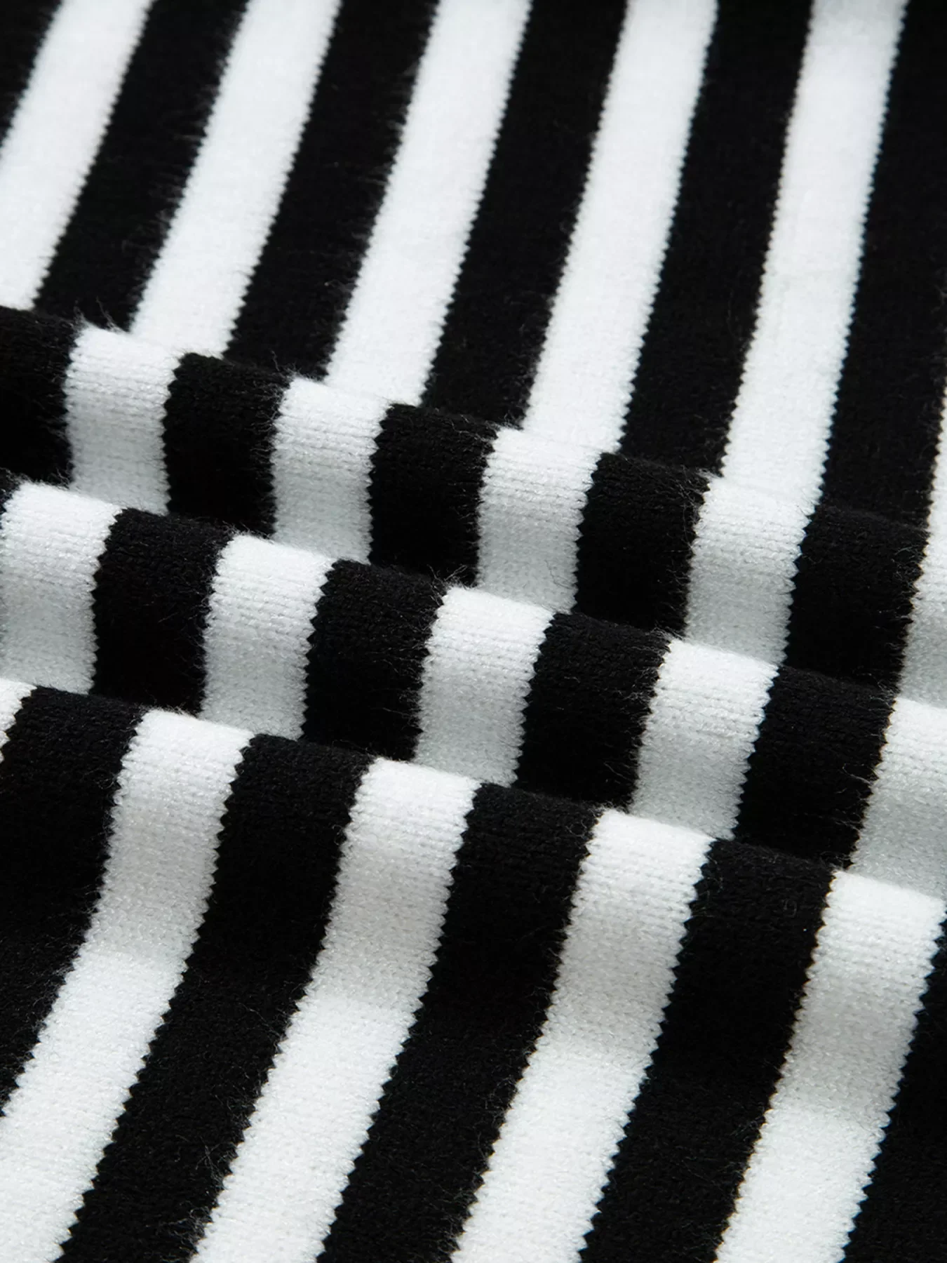 Striped Panels Colorblock Sleeve Sweater - Image 8
