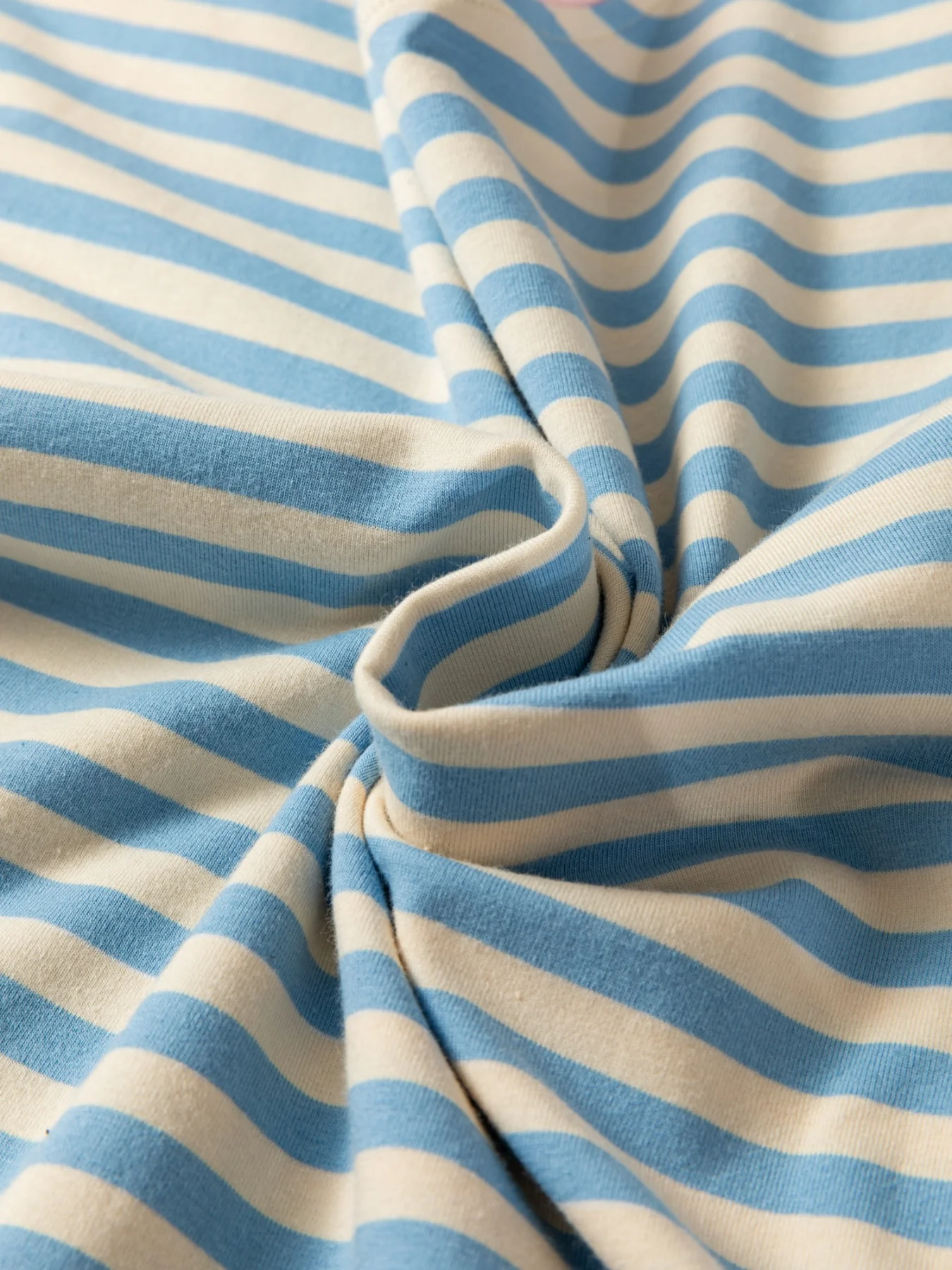 Striped Round Neck Casual T-Shirt - Image 12