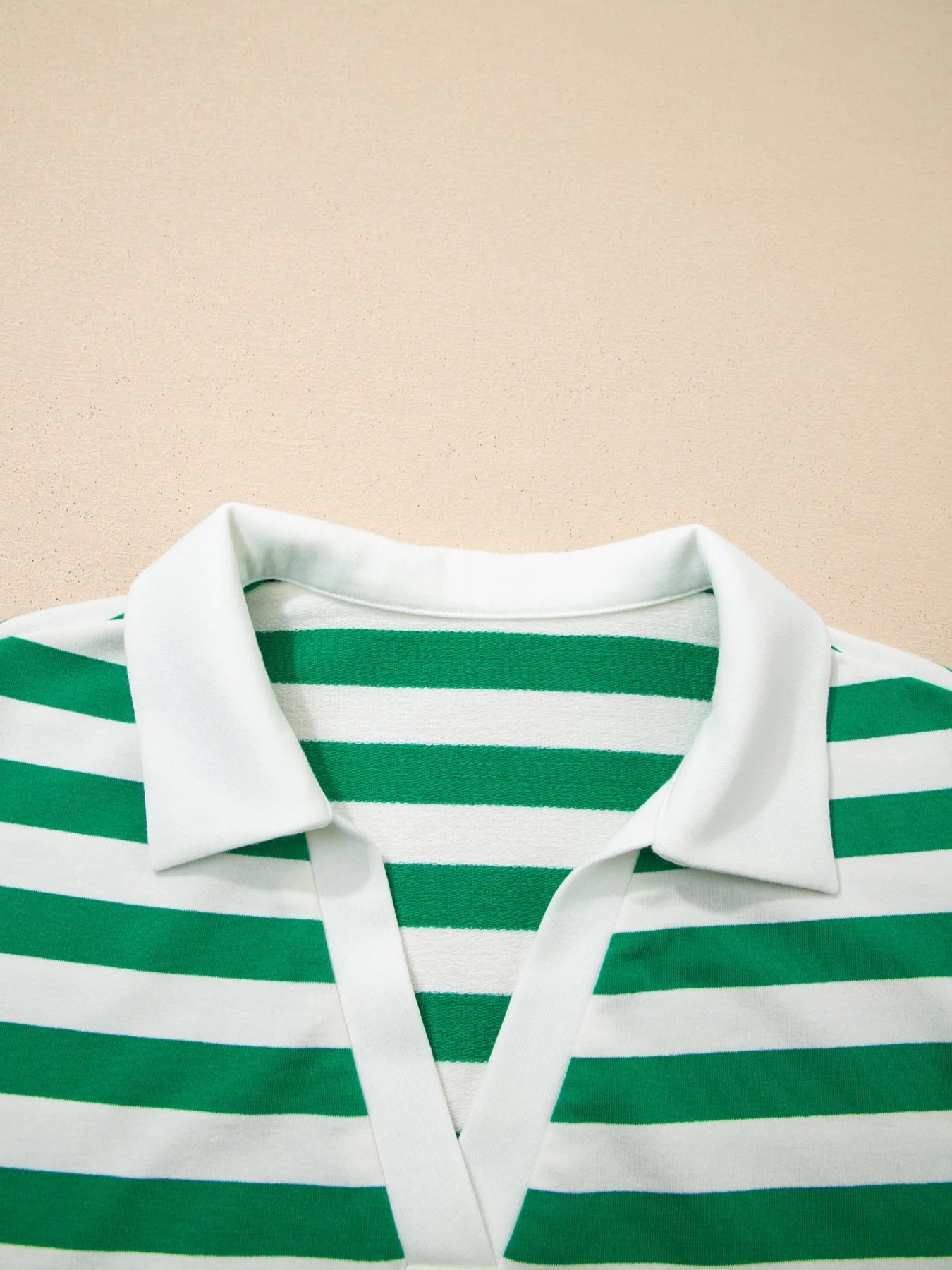 Striped Ruffled Sleeve Blouse - Image 17