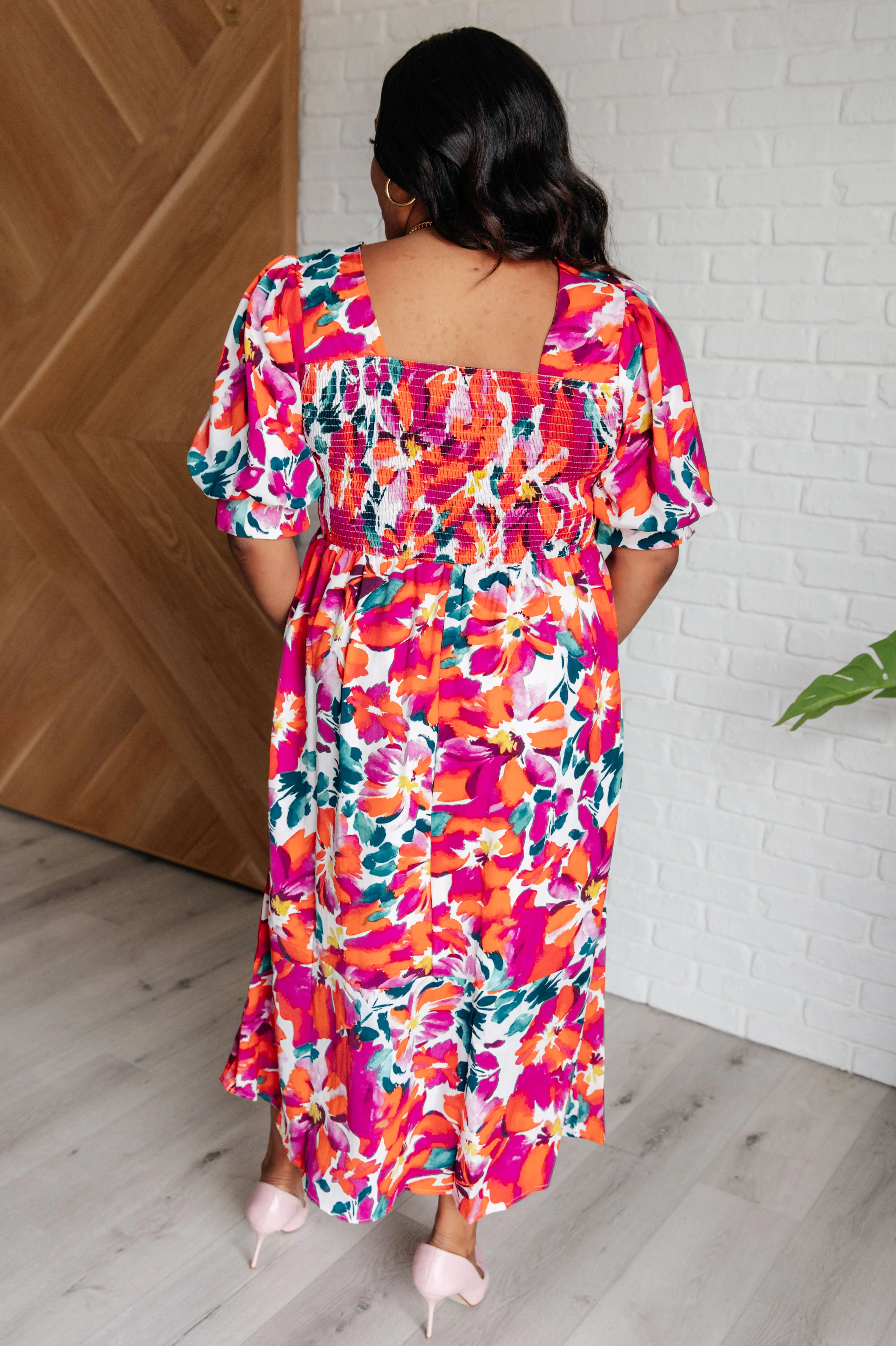 Stroll in the Park Floral Dress - Image 7