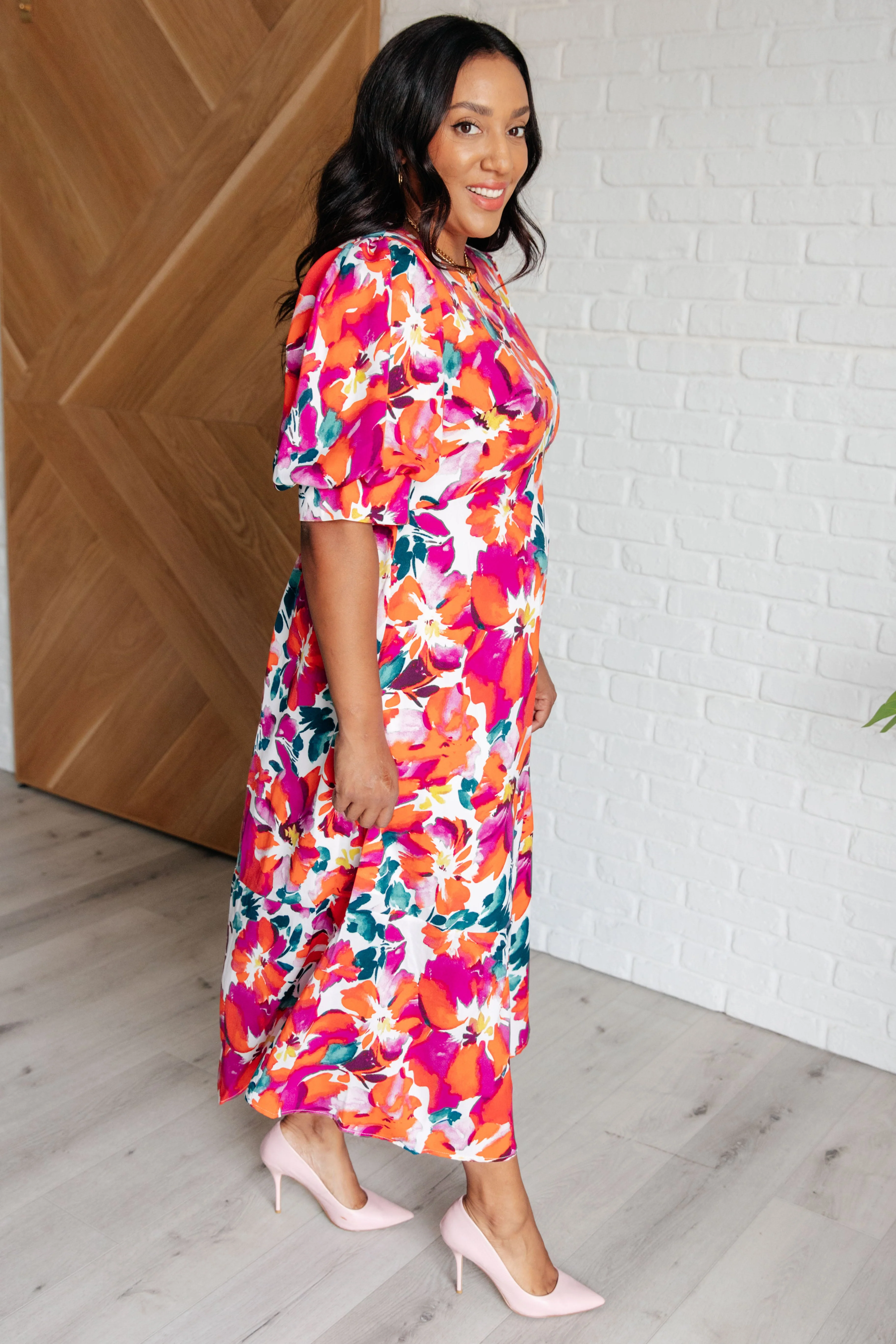 Stroll in the Park Floral Dress - Image 5