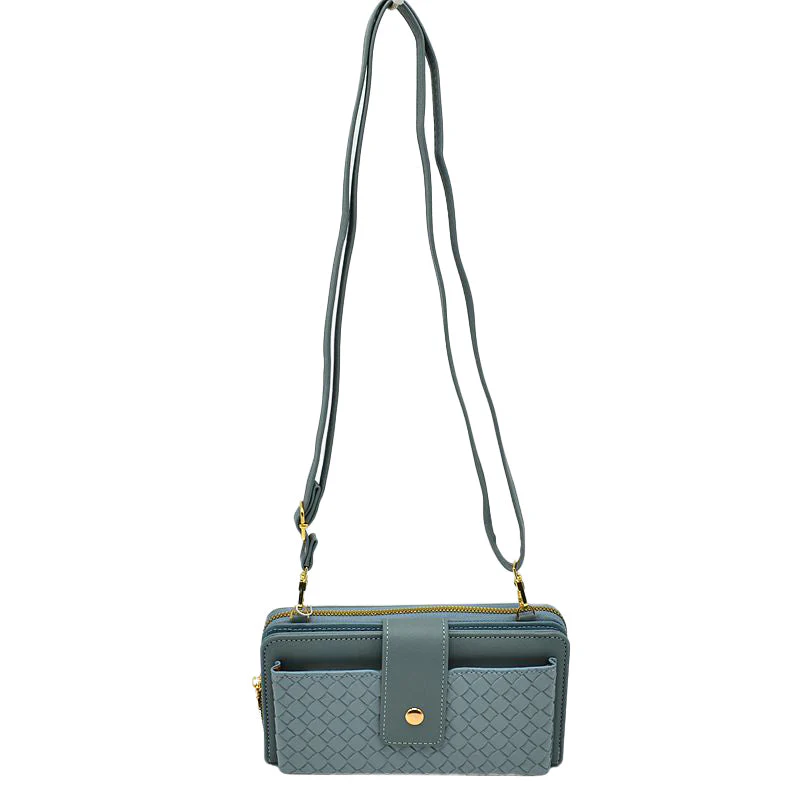 Stylish Vegan Leather Crossbody Purse - Image 11