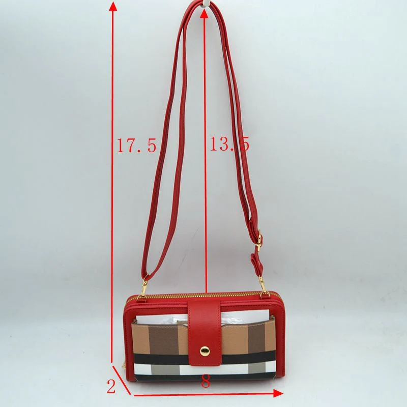 Stylish Vegan Leather Crossbody Purse - Image 5