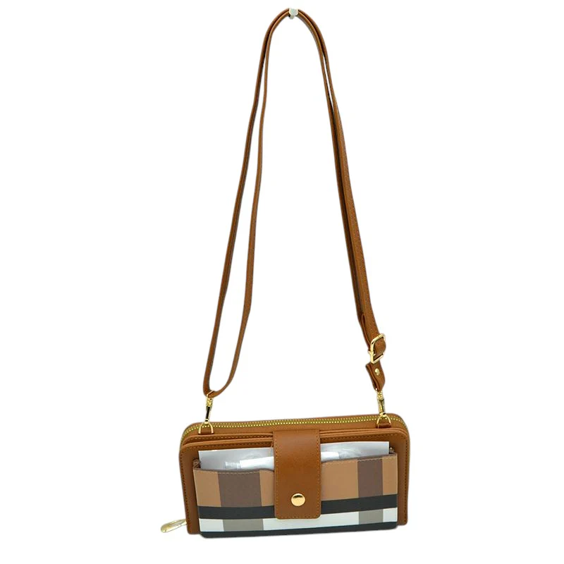 Stylish Vegan Leather Crossbody Purse - Image 6