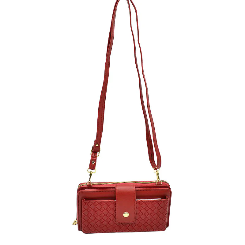 Stylish Vegan Leather Crossbody Purse - Image 7