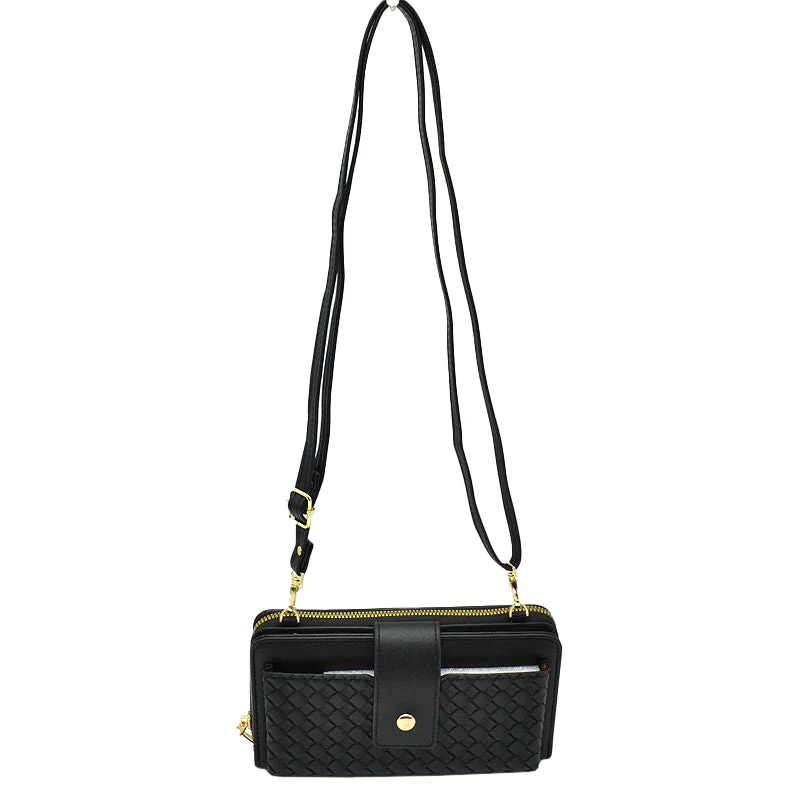 Stylish Vegan Leather Crossbody Purse - Image 8