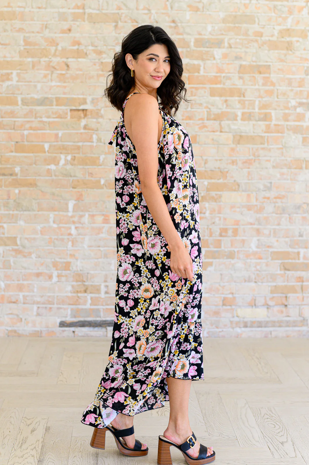 Sunny Side of Life Halter Top Dress - Image 3