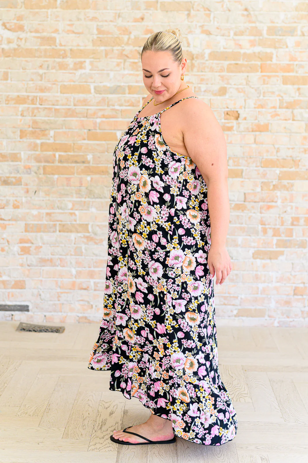 Sunny Side of Life Halter Top Dress - Image 4