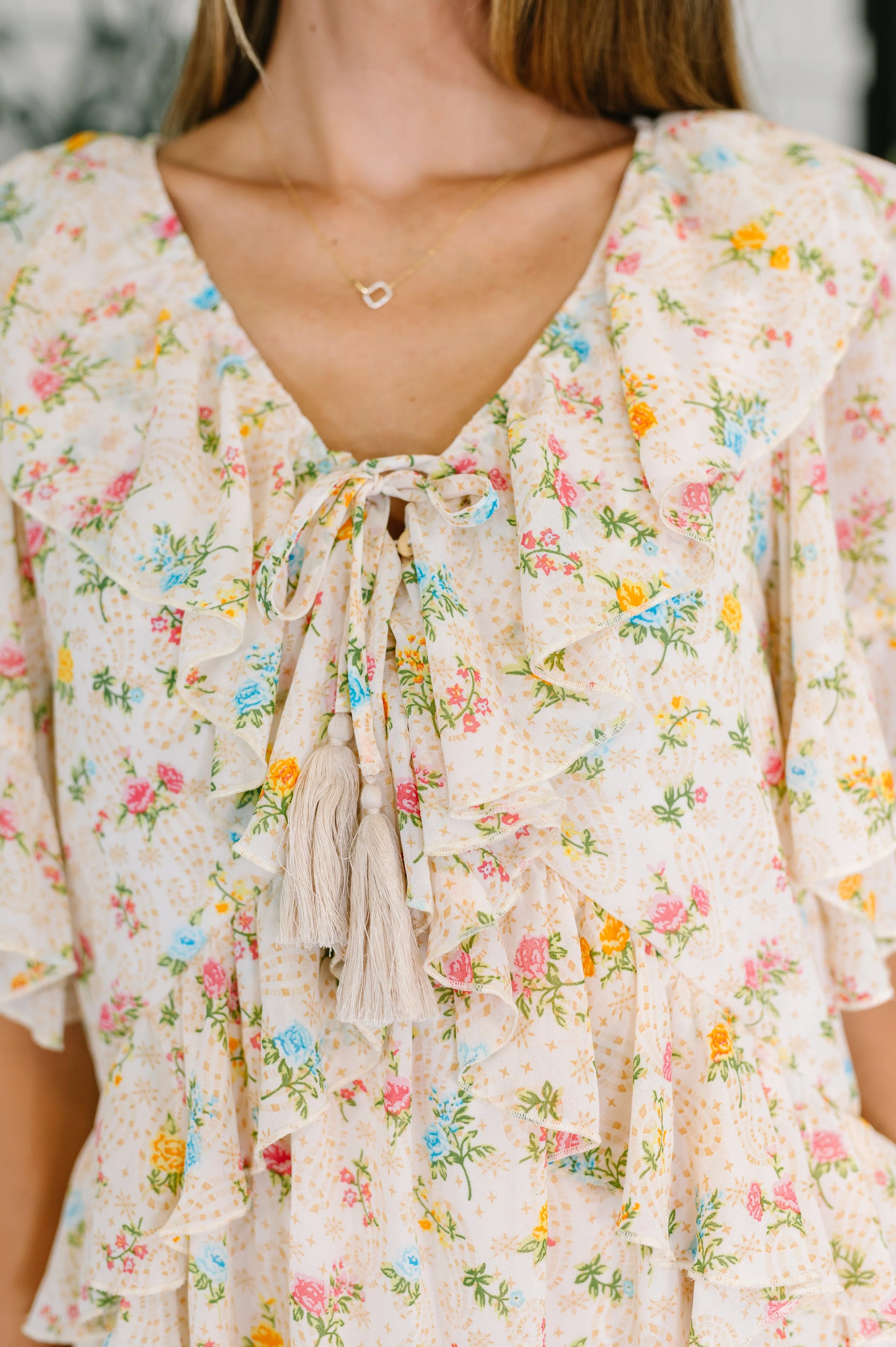 Sweet Escape Boho Floral Dress - Image 2