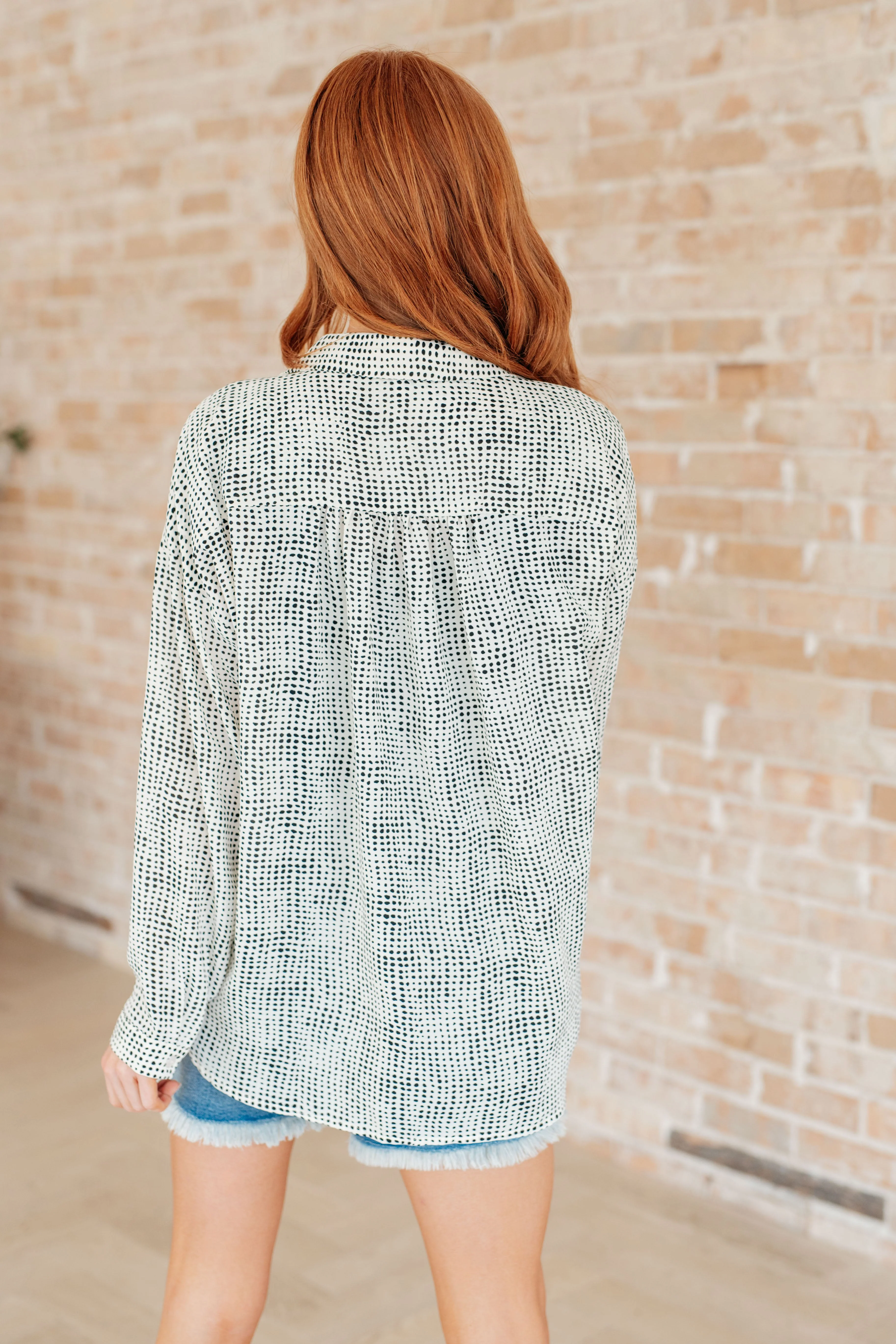 Terms of Endearment Dolman Sleeve Button Up - Image 11