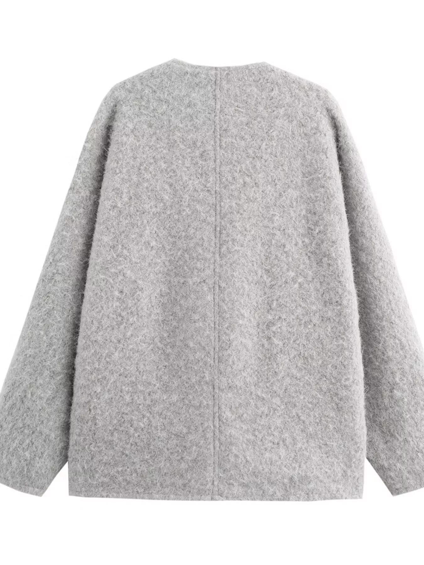 Textured Knit Tie-Front Outerwear - Image 20