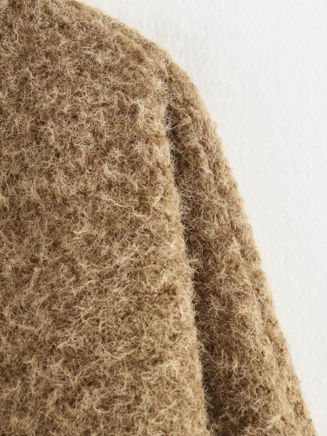 Textured Knit Tie-Front Outerwear - Image 4