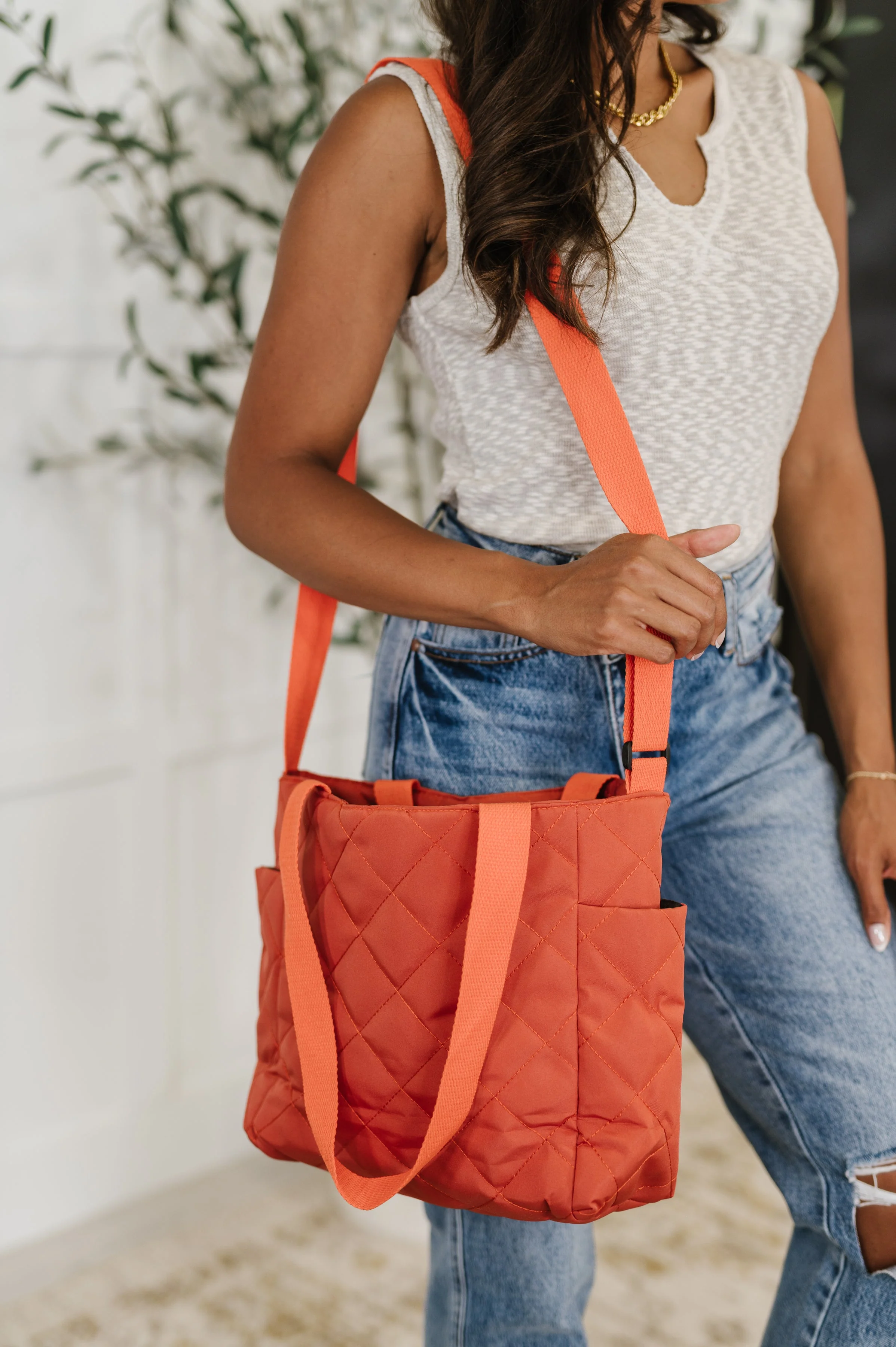 There She Goes Bag in Tomato - Image 3