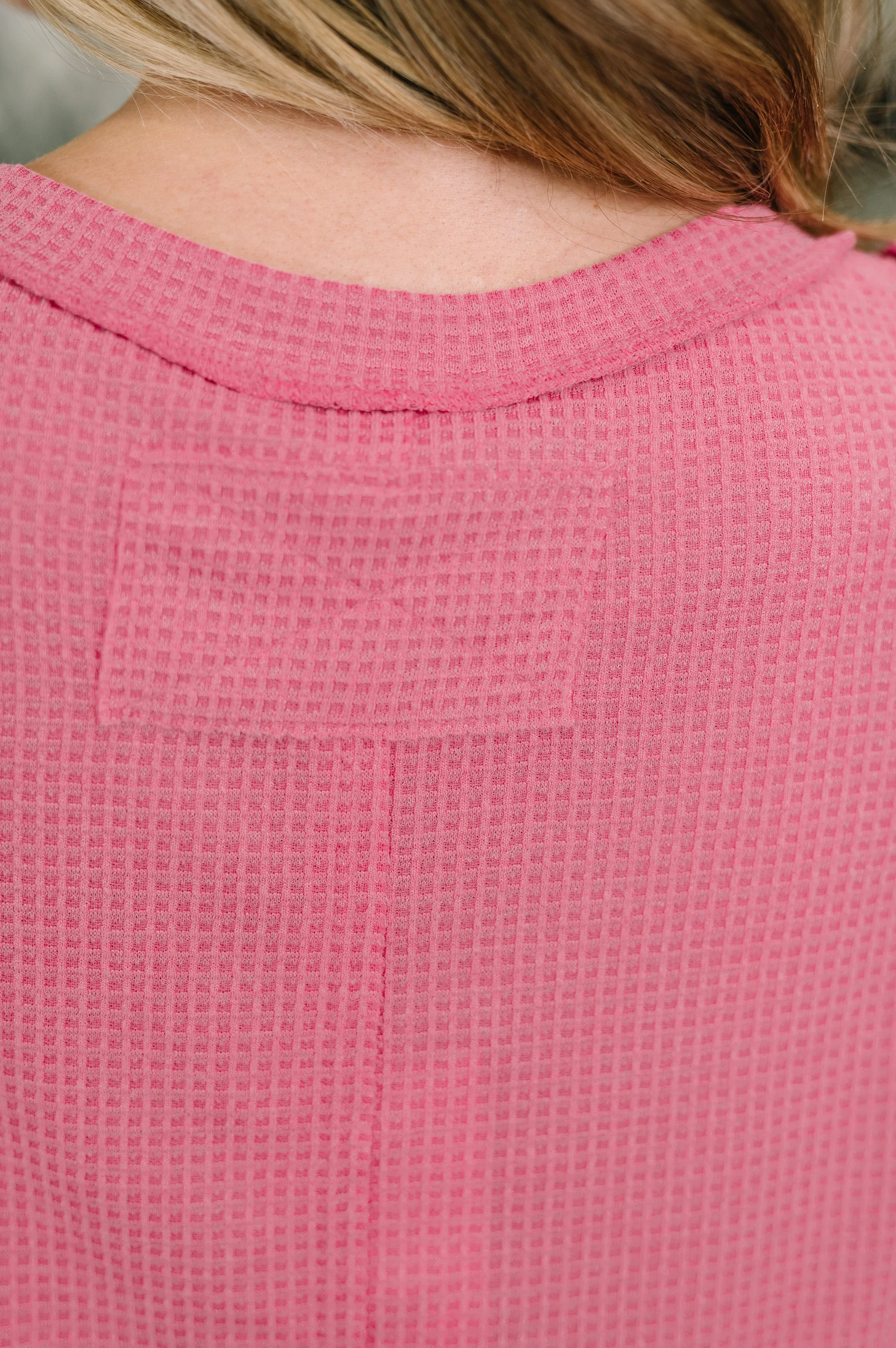 Thread Theory Round Neck Tank in Pink - Image 5