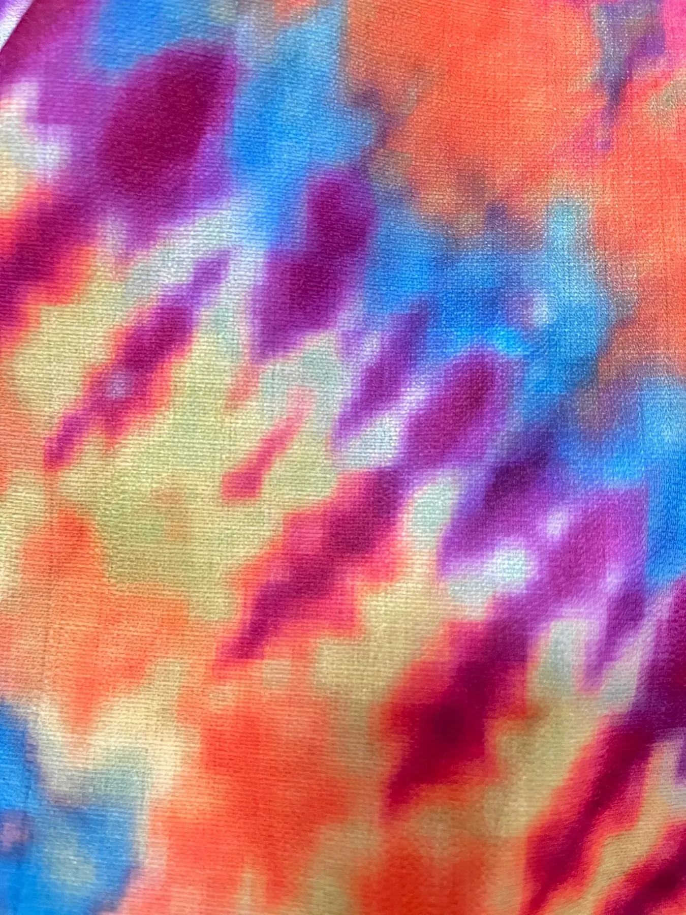 Tie-Dye Short Sleeve Button-Up Shirt - Image 6
