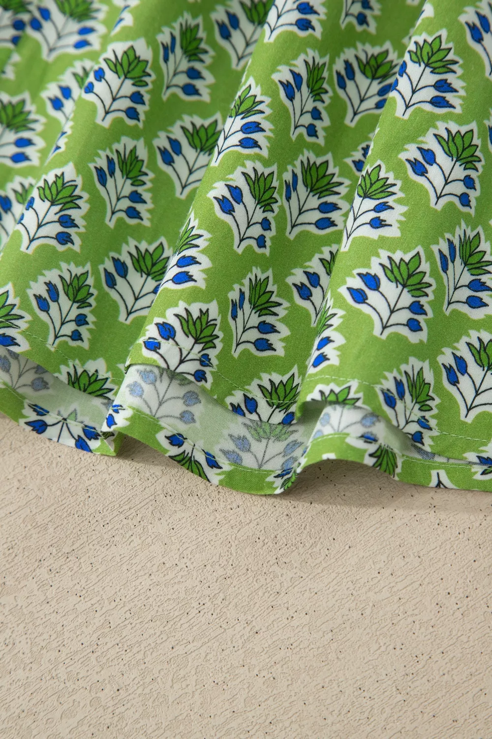 Tie-Strap Floral Print Tank - Image 12
