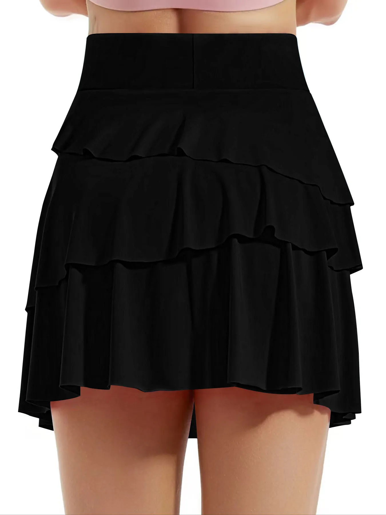 Tiered Ruffle Active Skort - Image 9