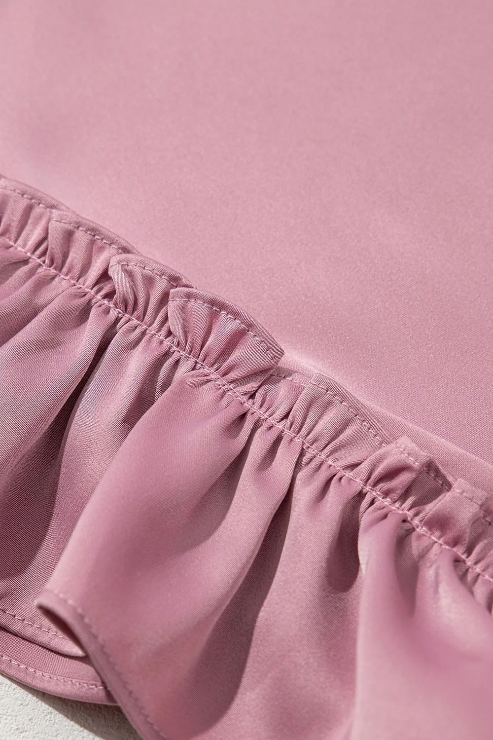 Toadstool Satin Ruffle Sleeve Top - Image 7