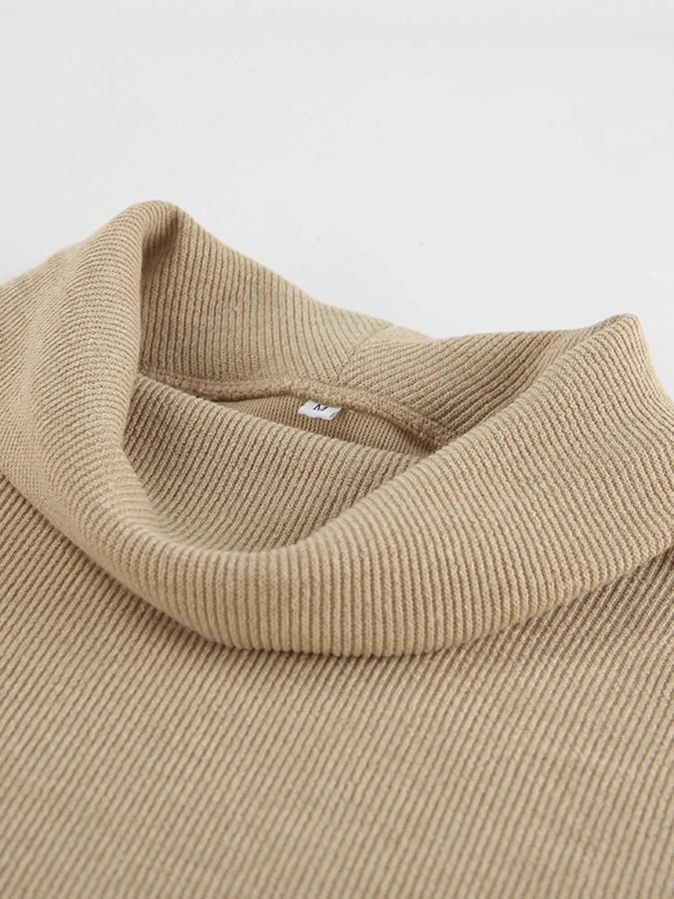 Turtleneck Long Sleeve Top and Pants Set - Image 8