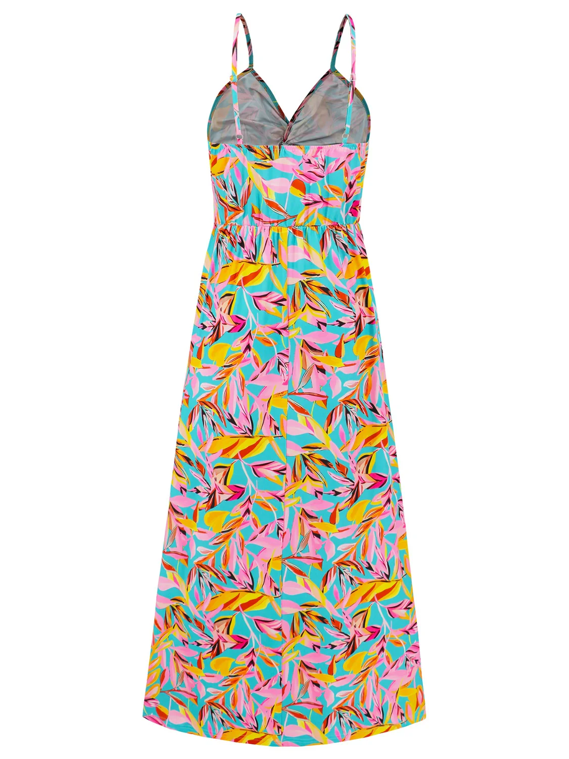 Twisted Printed V-Neck Cami Dress - Image 21