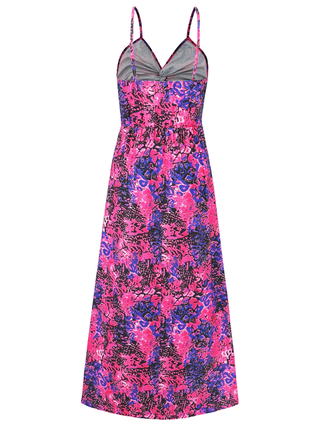 Twisted Printed V-Neck Cami Dress - Image 33