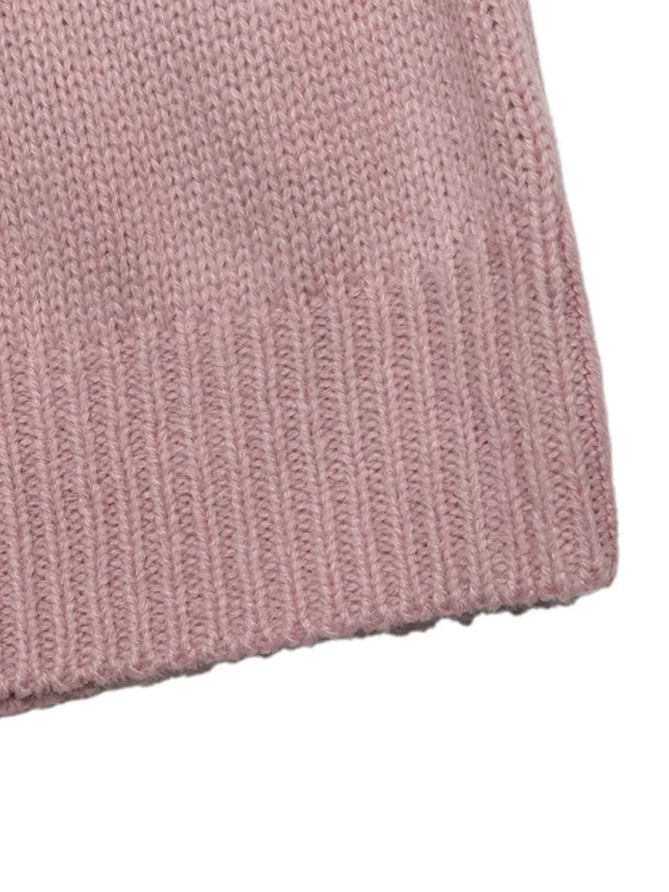 V-Neck Openwork Long Sleeve Sweater - Image 9