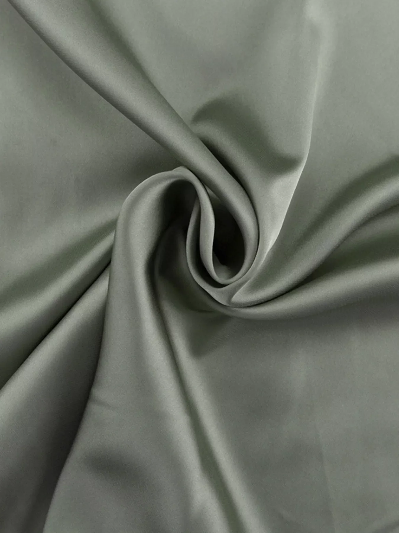 V-Neck Satin Mini Dress with Flowy Sleeves - Image 12