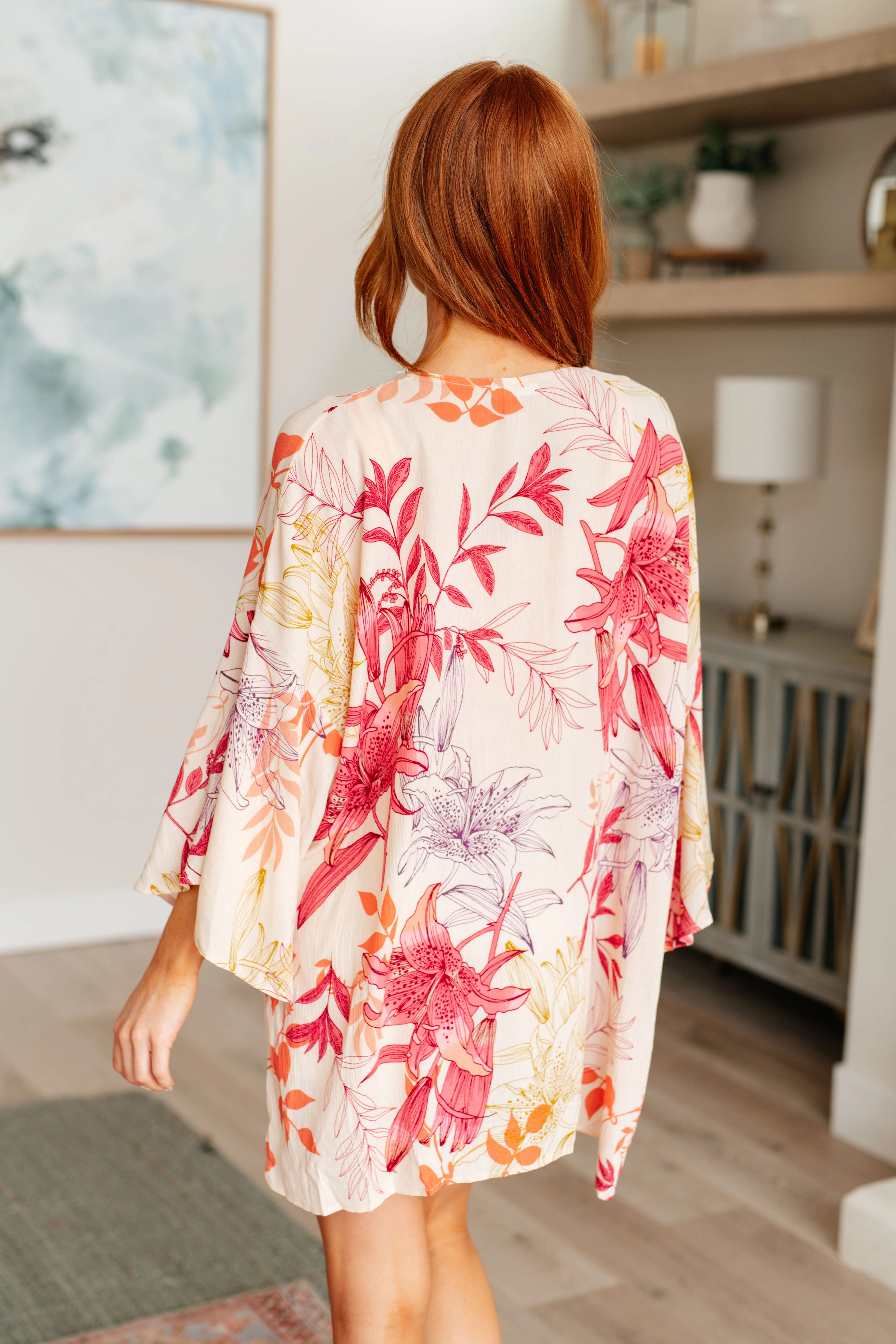 Vacay Season Bell Sleeve Kimono - Image 8