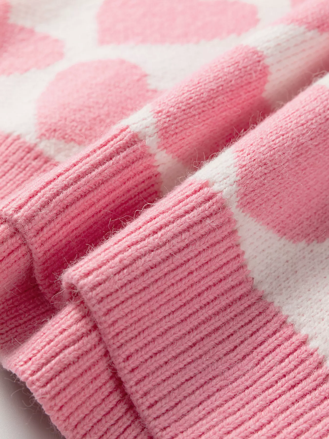 Valentine Heart Round Neck Sweater - Image 10