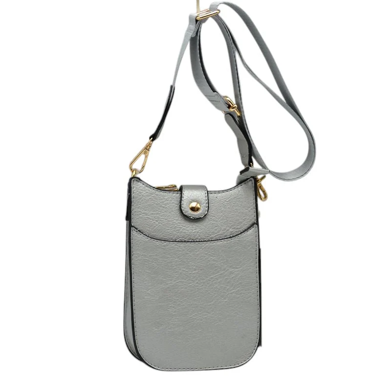 Vegan Leather Crossbody Bag with Adjustable Guitar Straps - Image 18