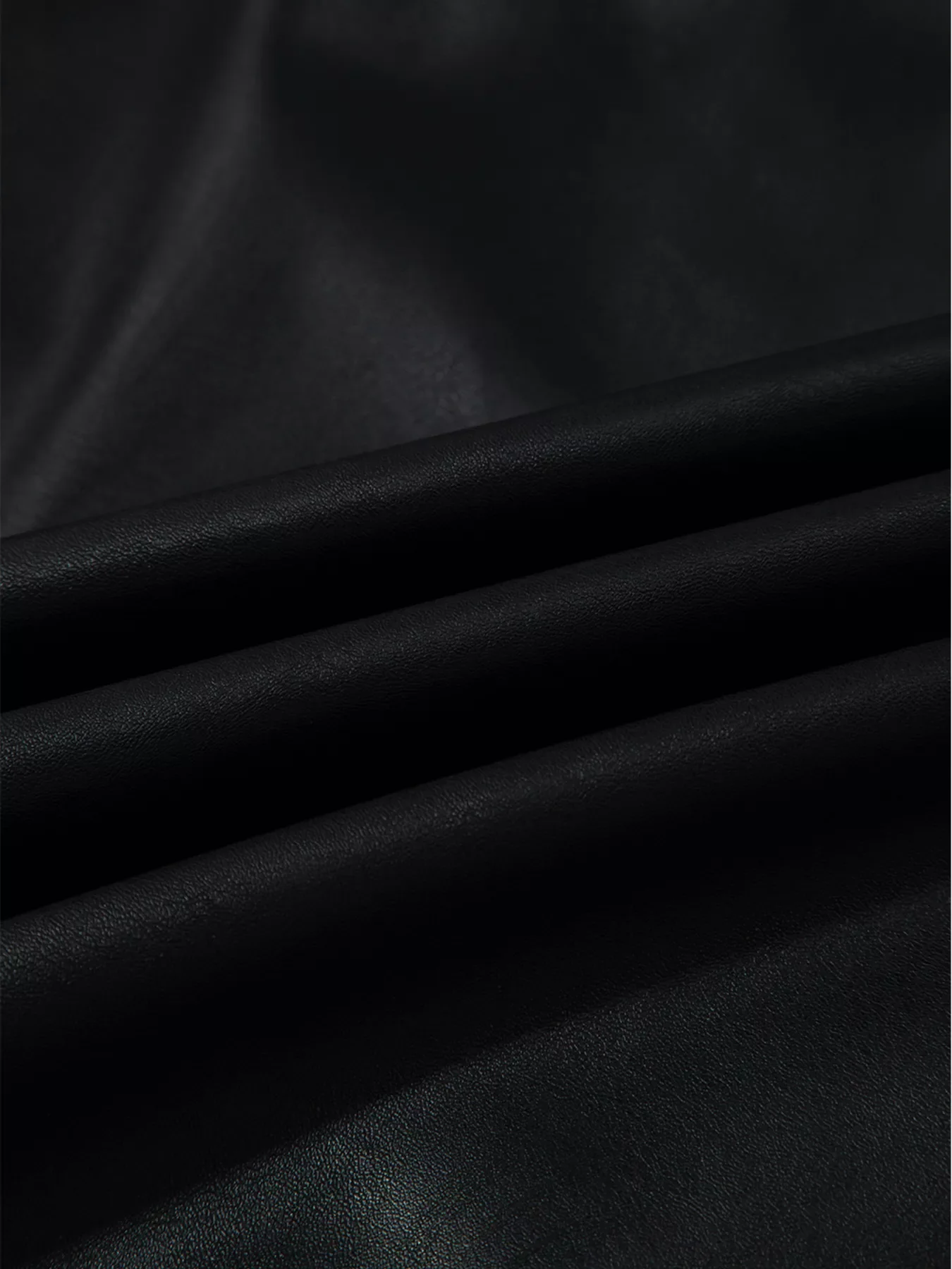 Vegan Leather Sleeveless Mini Dress - Image 13