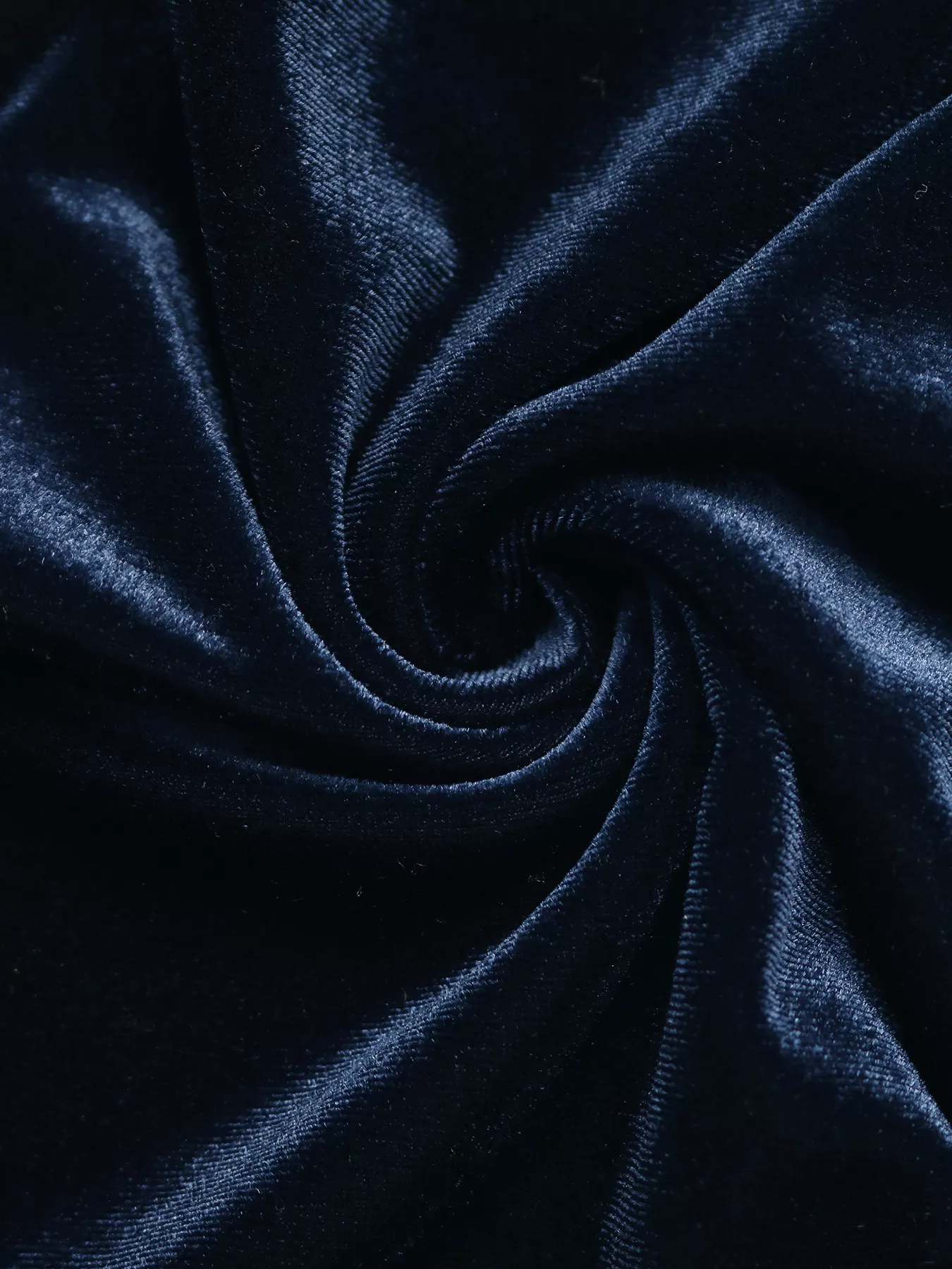Velvet Button Front Long Sleeve Blouse - Image 11