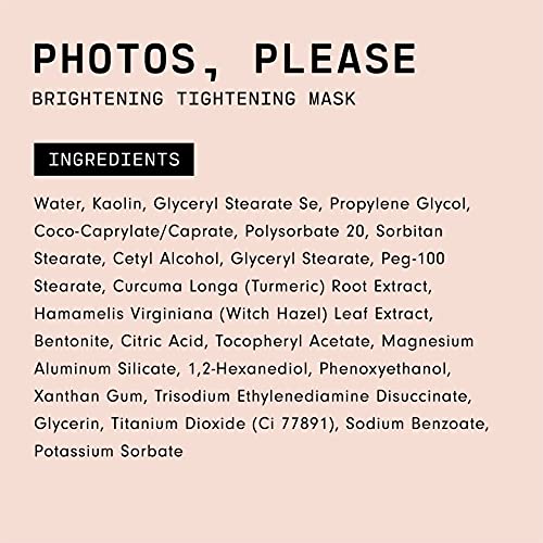 Versed Photos, Please - Tightening, Brightening Face Mask with Turmeric and Kaolin Clay - Pore-Tightening, Hydrating Facial Mask Exfoliates, Removes Blackheads, Evens Skin Tone (1.5 fl oz) - Image 8