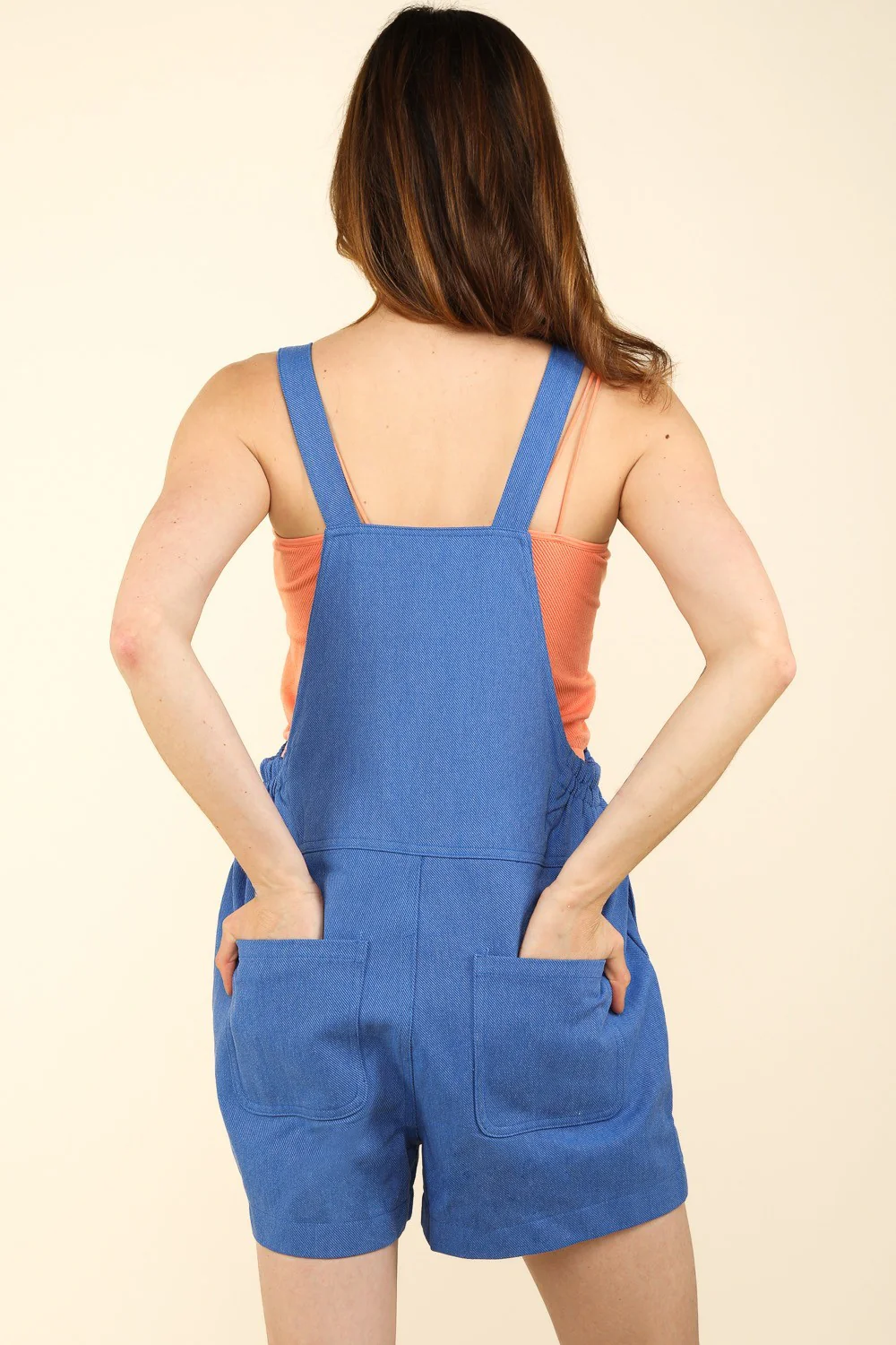 VERY J Adjustable Suspender Overalls with Pockets - Image 2