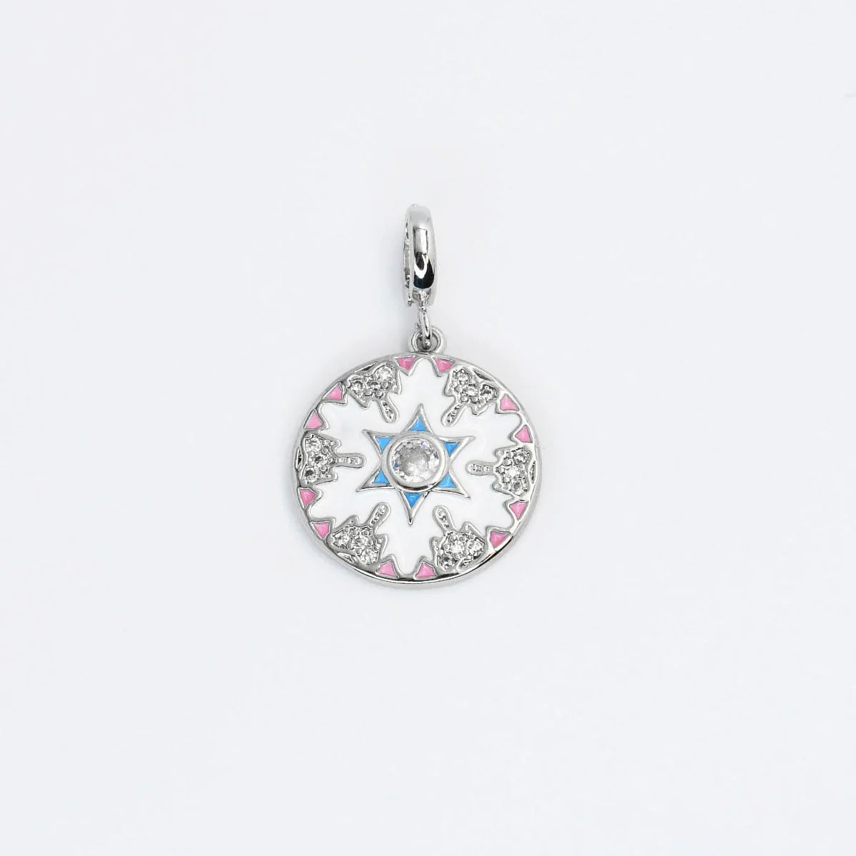 Vintage Star Silver Charm CH-52