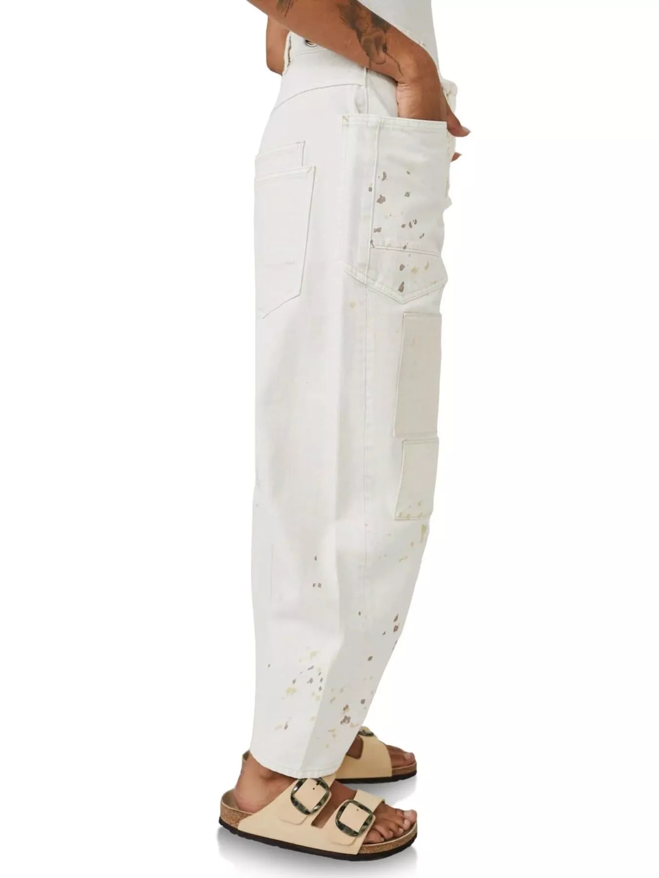 Washed Wide Leg Jeans - Image 15