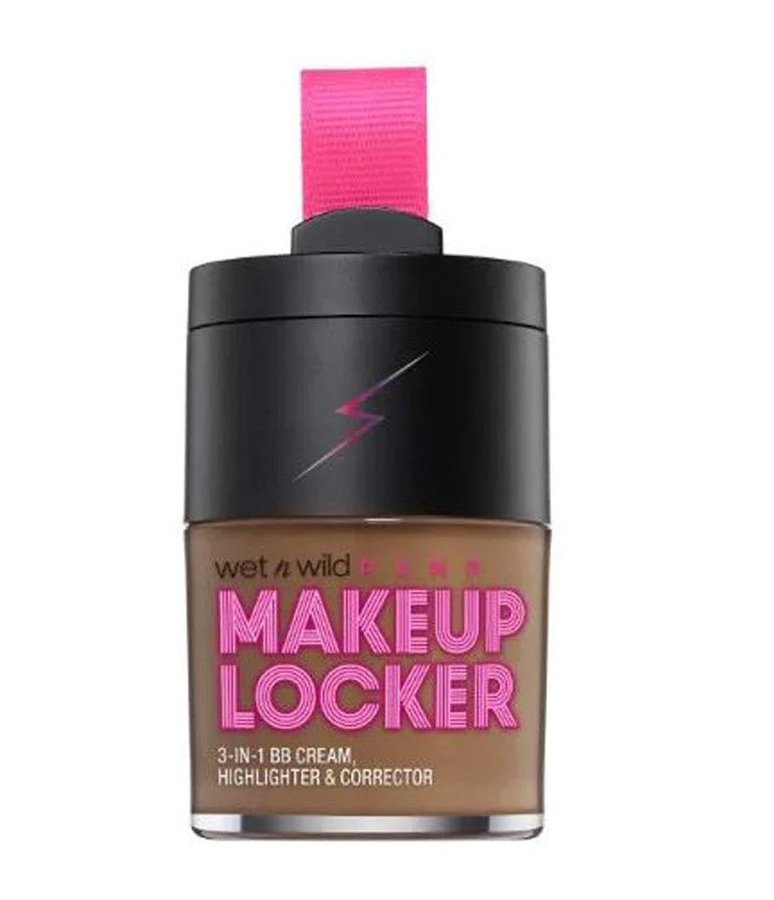 Wet N Wild Makeup Locker- 3-In-1 Sheer BB Cream, Highlighter & Corrector