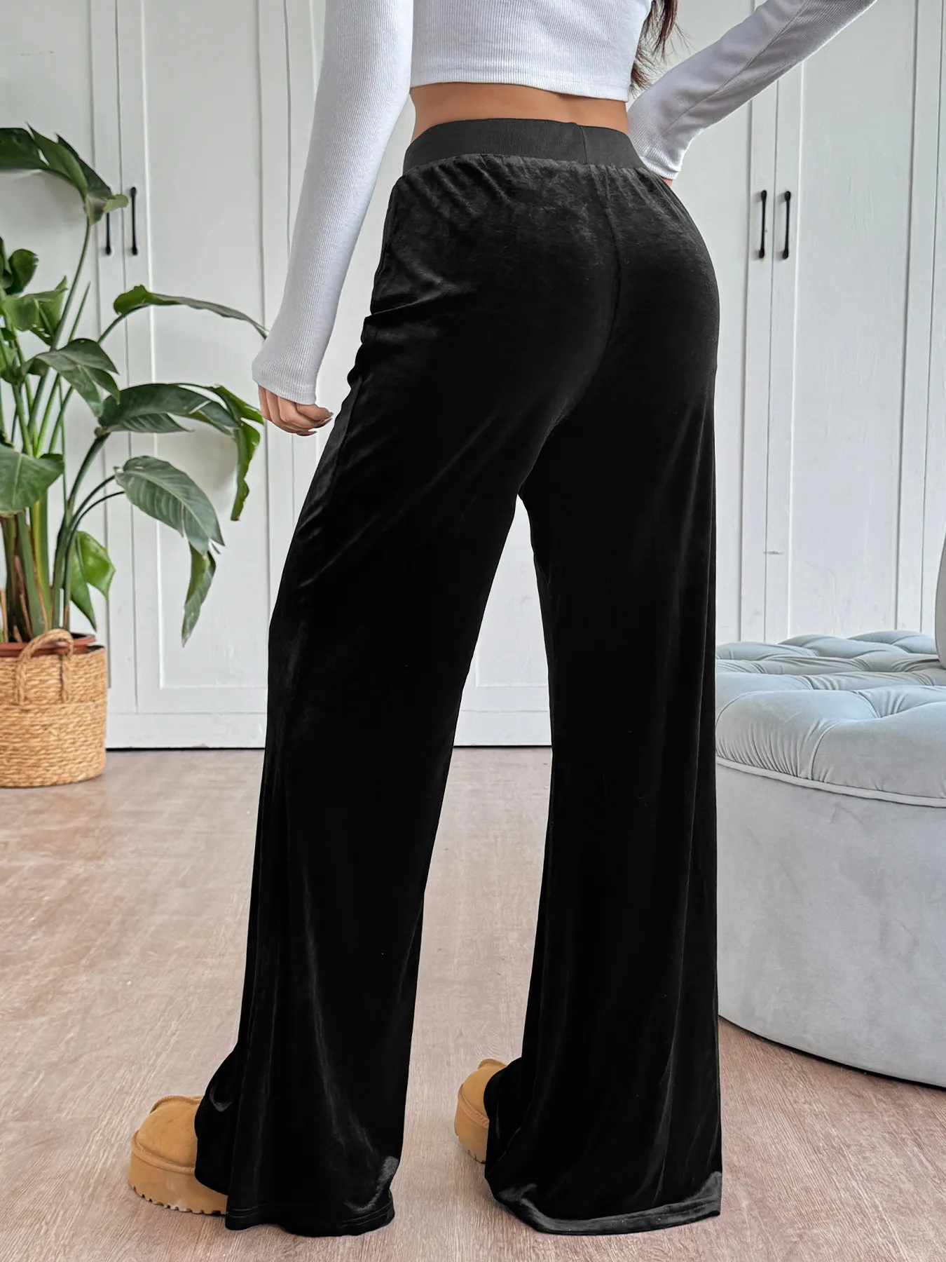 Wide-Leg Drawstring Pants - Image 6
