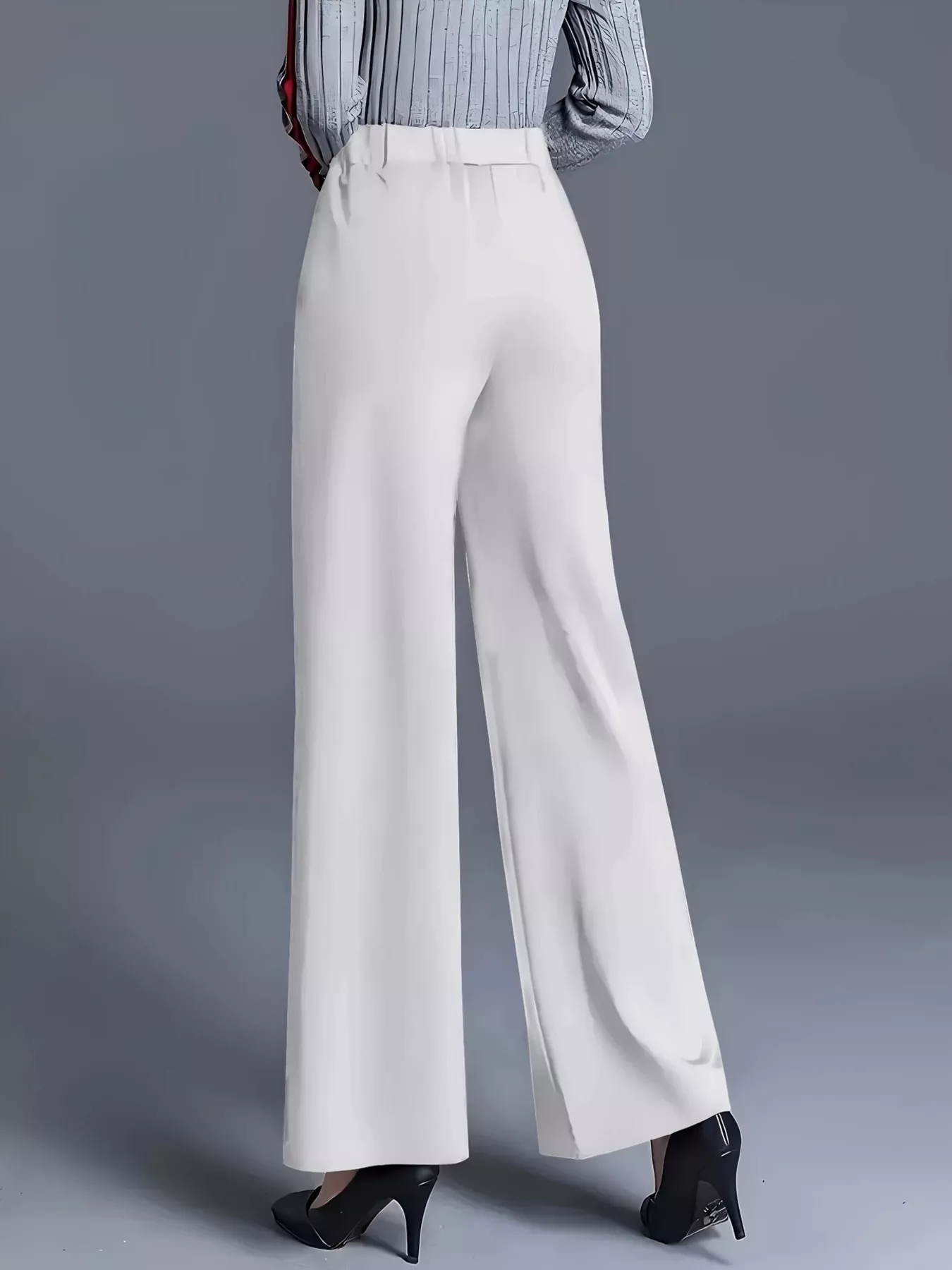 Wide Leg High Waist Pants - Image 15
