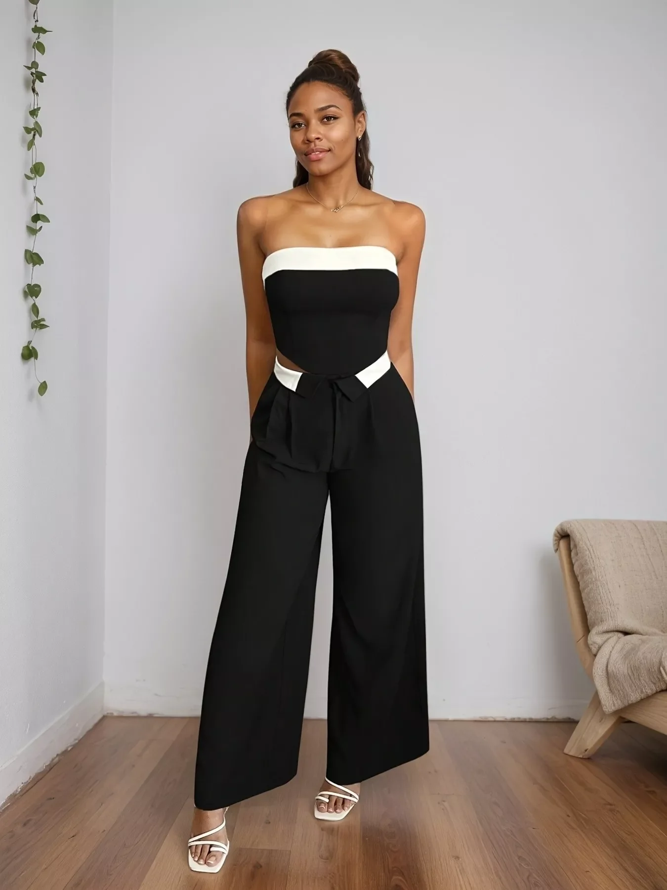 Wide Leg Pants - Image 3