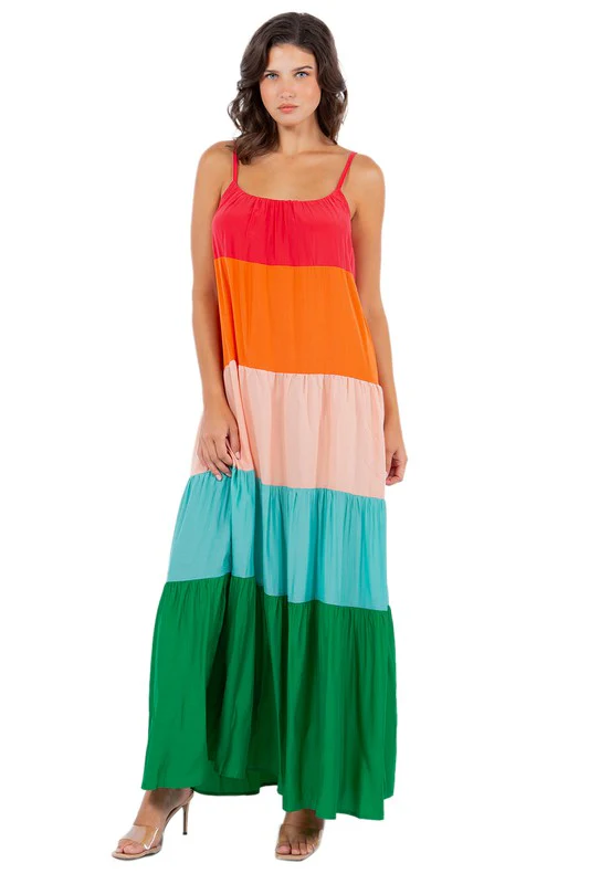 WOMEN FASHION SEXY SUMMER LONG MAXI DRESS - Image 2