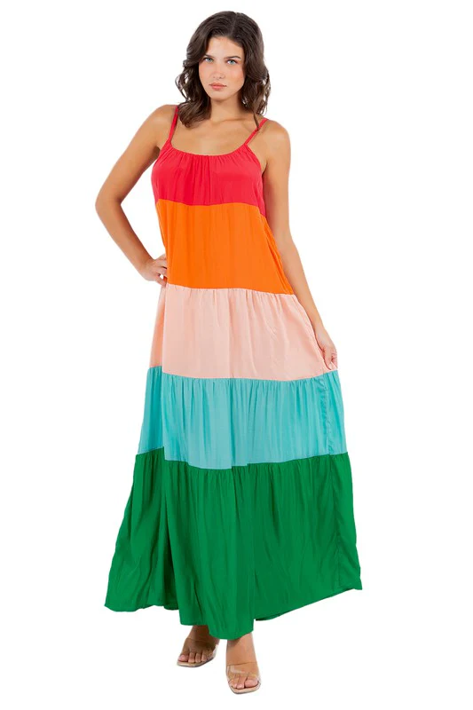 WOMEN FASHION SEXY SUMMER LONG MAXI DRESS - Image 3
