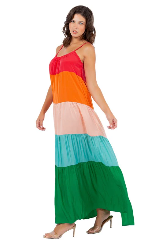 WOMEN FASHION SEXY SUMMER LONG MAXI DRESS - Image 4