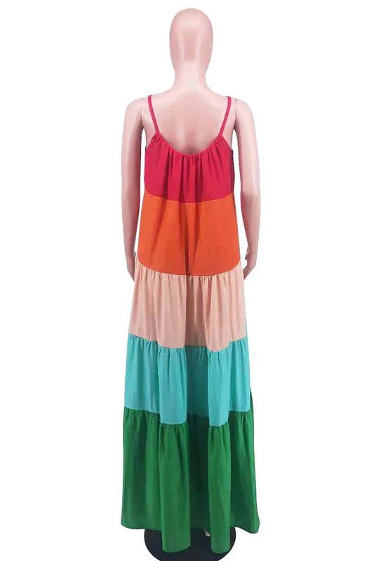 WOMEN FASHION SEXY SUMMER LONG MAXI DRESS - Image 8