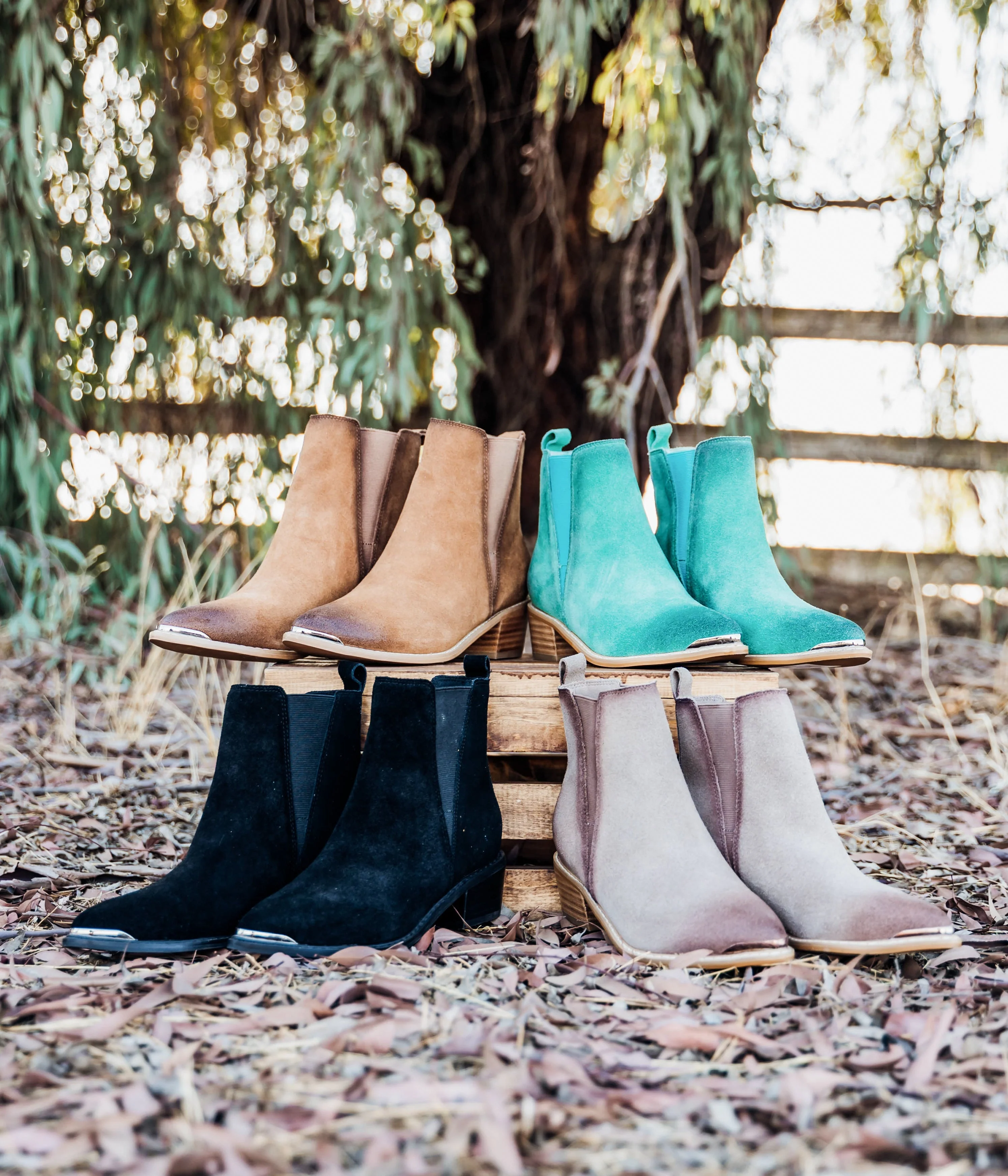 Wylie Suede Ankle Boot in Black - Image 3