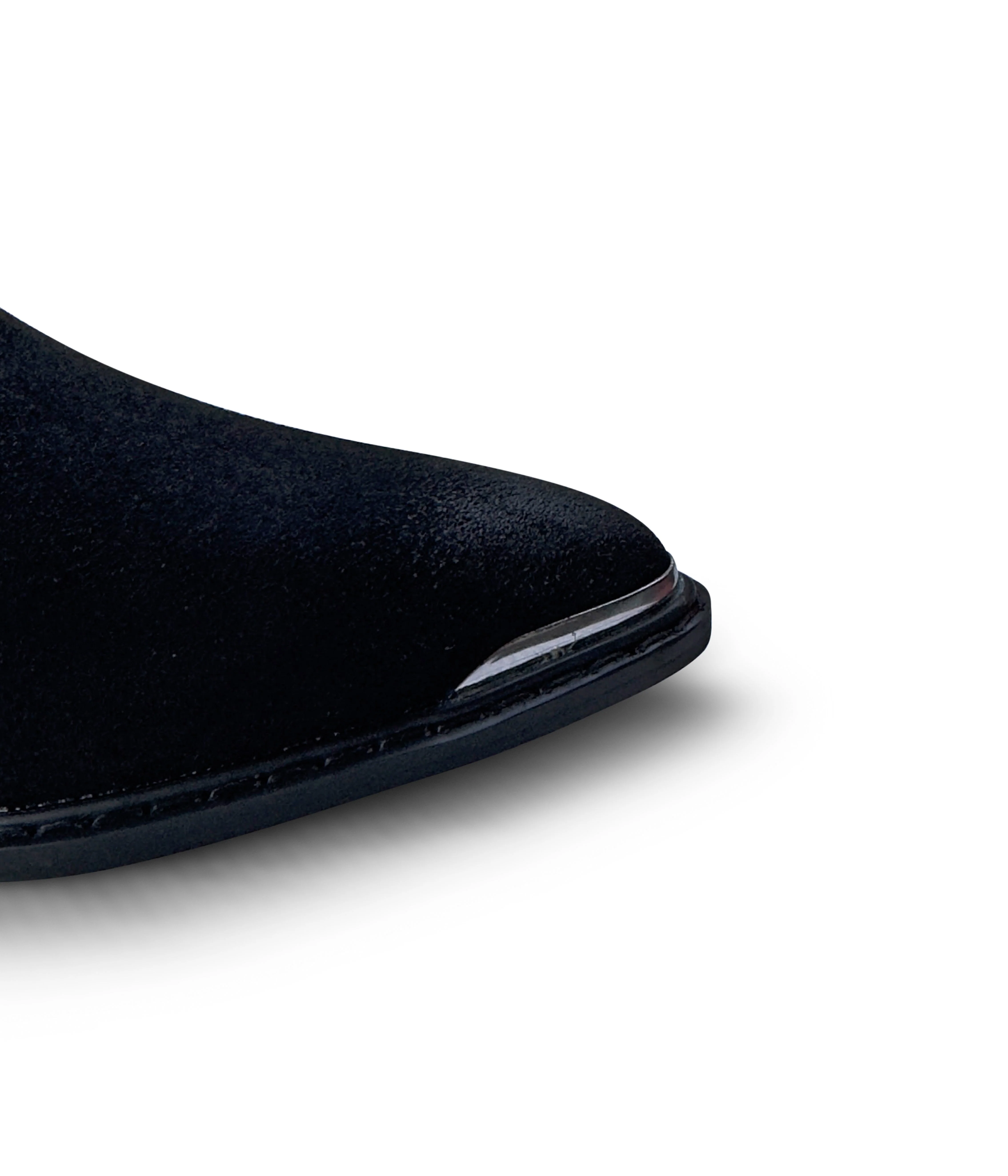Wylie Suede Ankle Boot in Black - Image 7