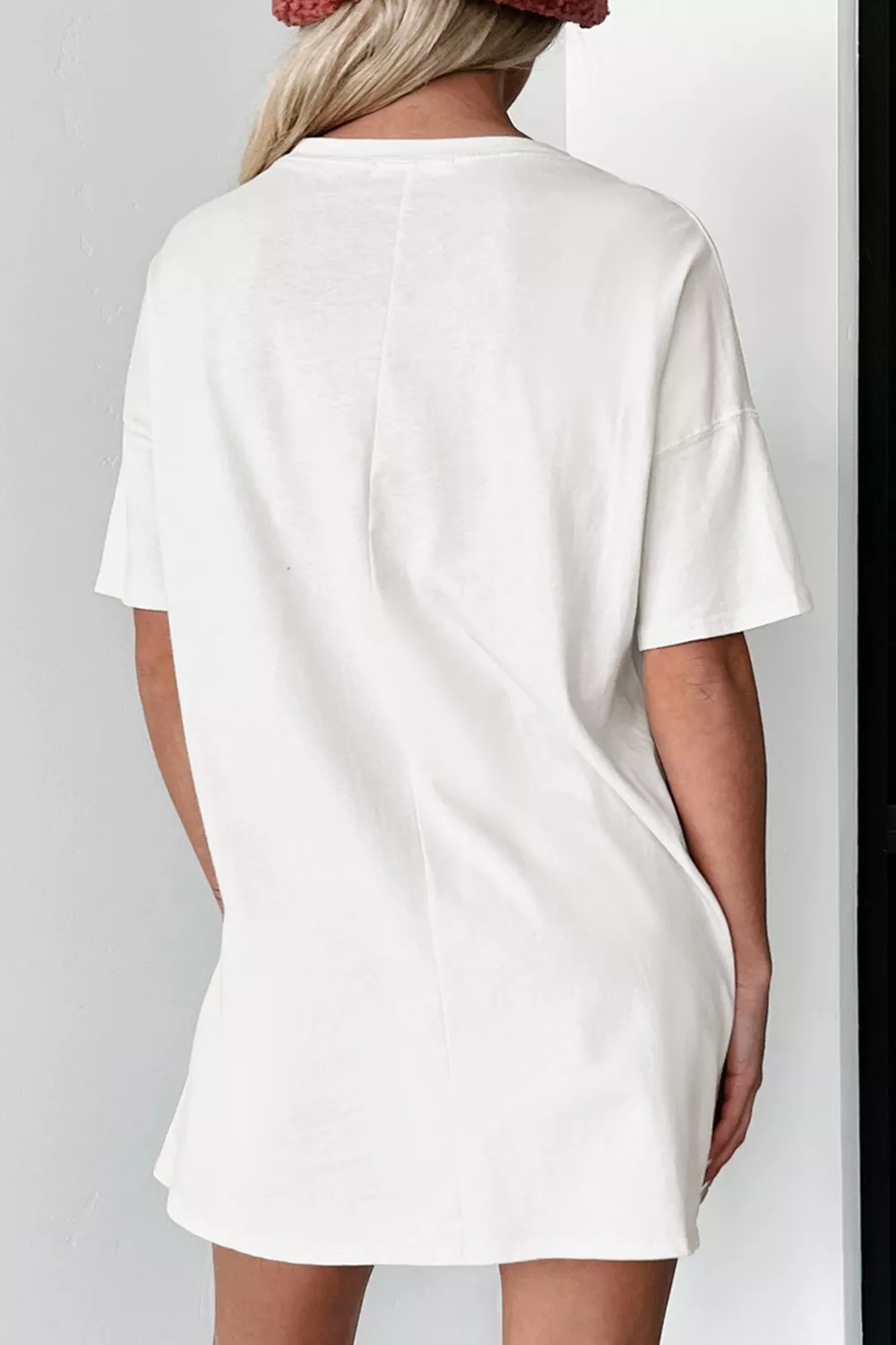 Yee Claw Graphic Round Neck Oversized T-Shirt - Image 2